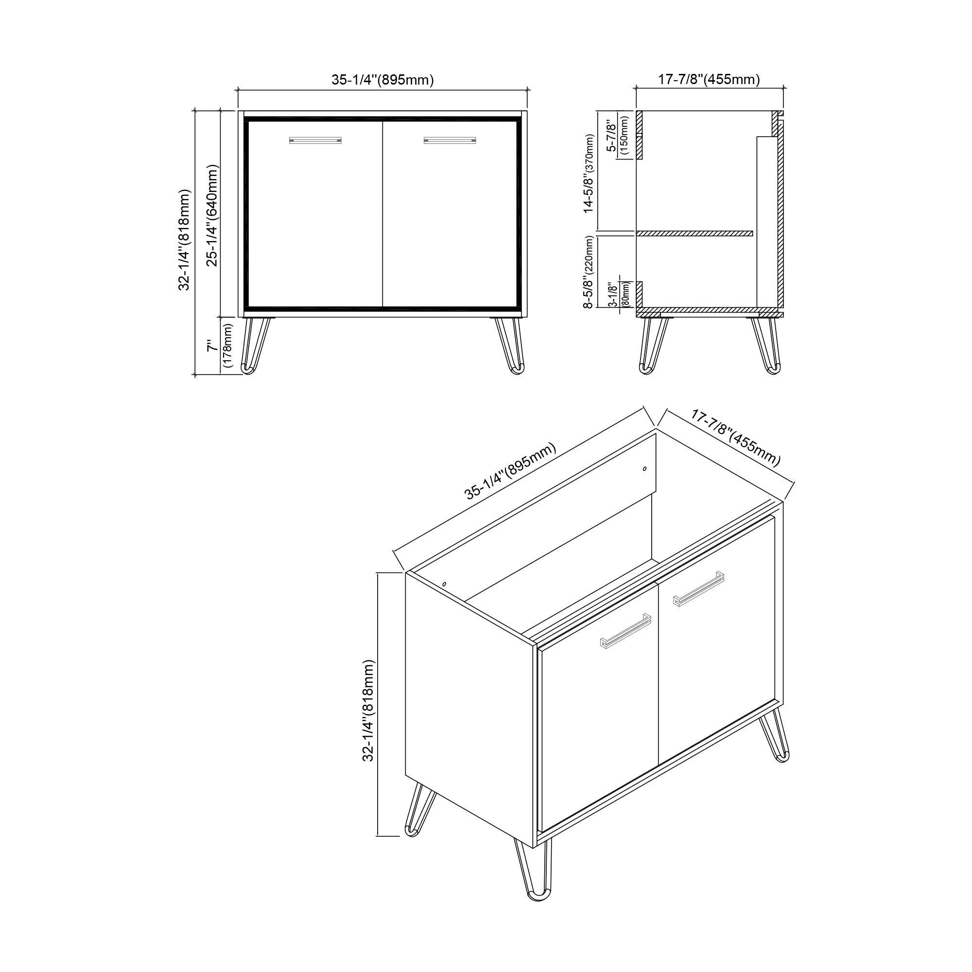 037 Series - 36 Inch Vanity