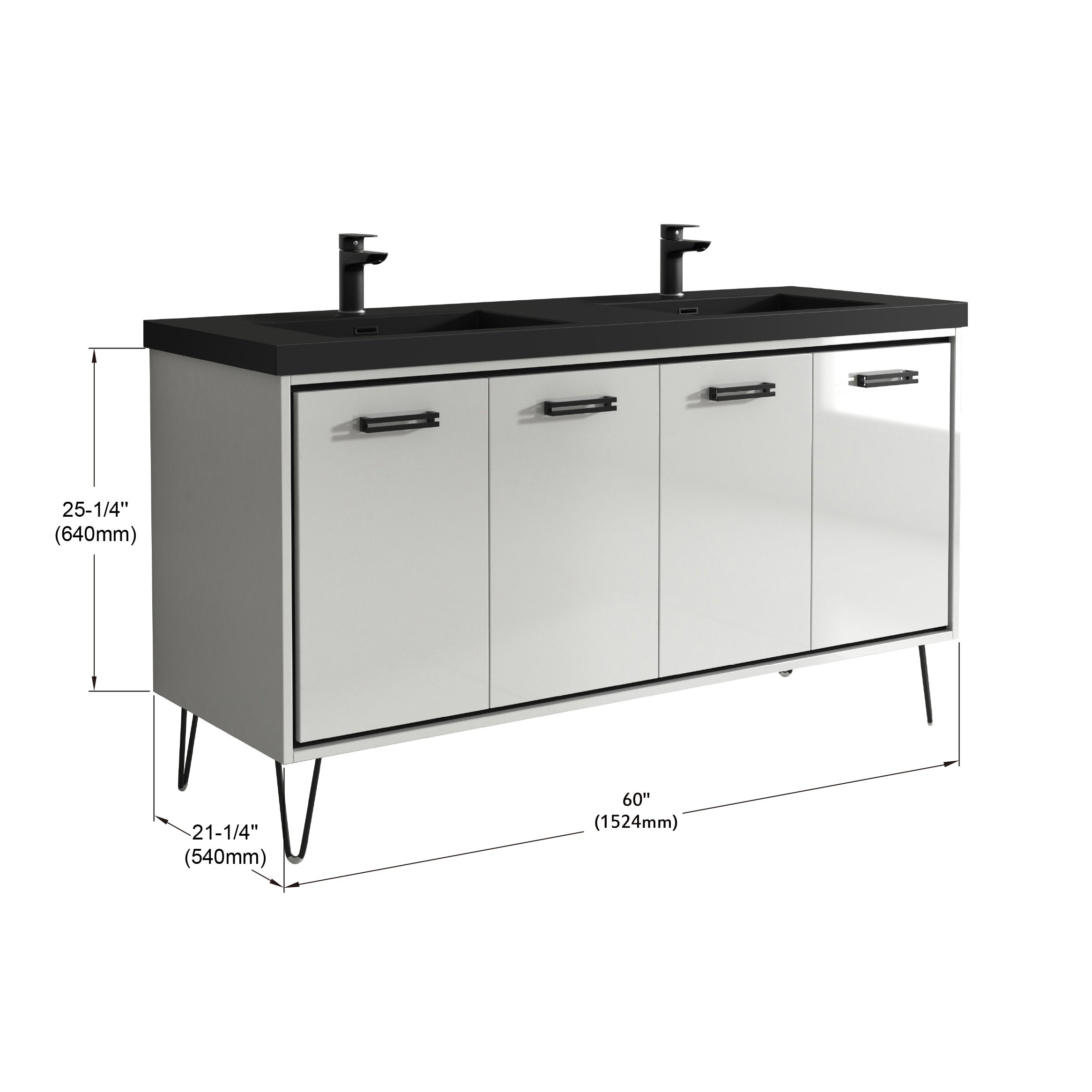 037 Series - 60 Inch Vanity