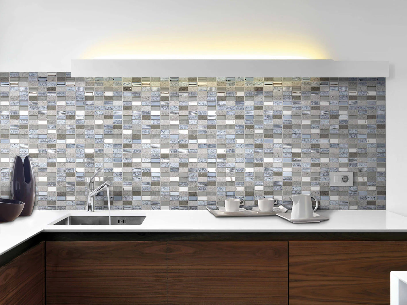 City Grey Mosaic