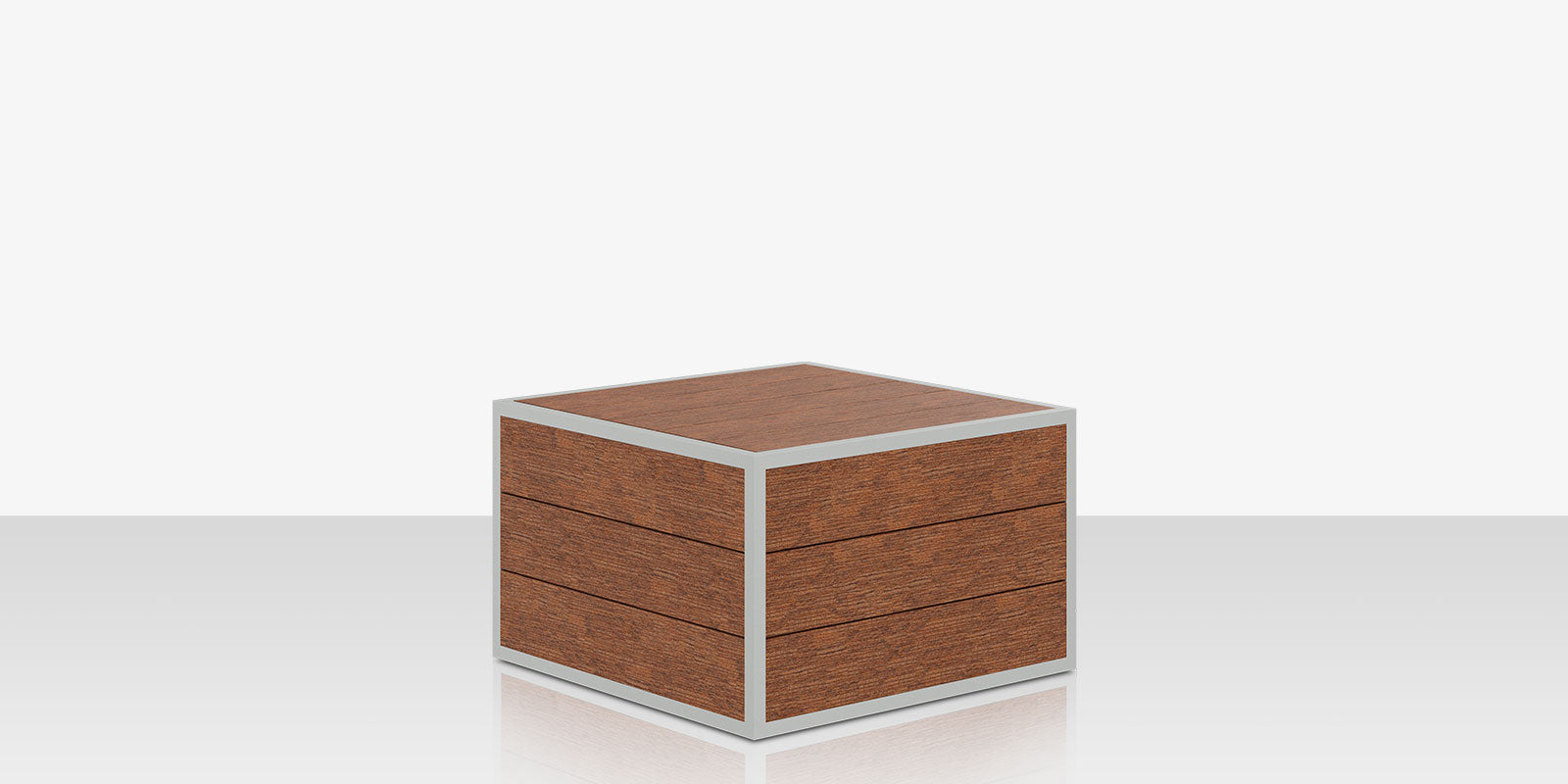 Mod Ottoman Slatted
