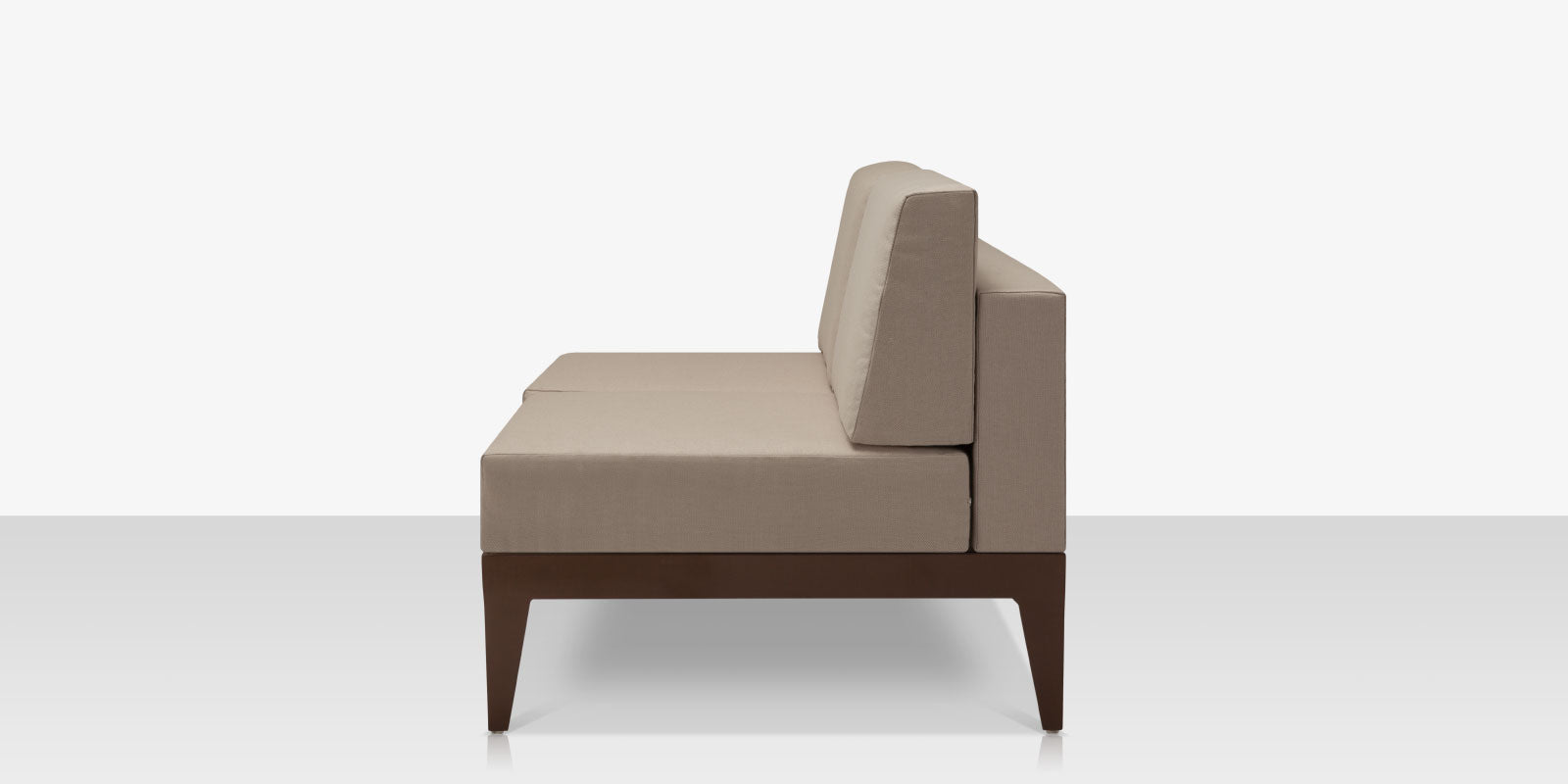 South Beach Armless Loveseat