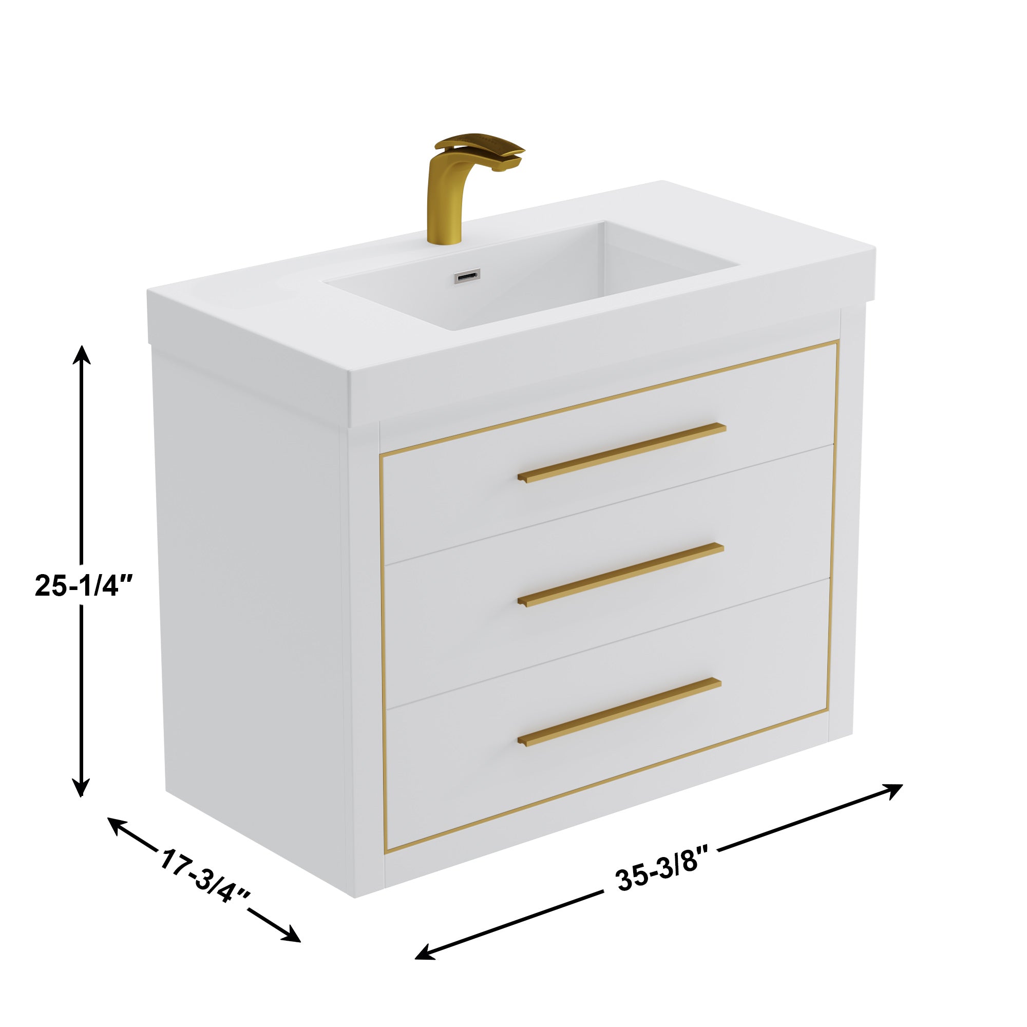 041 Series - 36 Inch Vanity