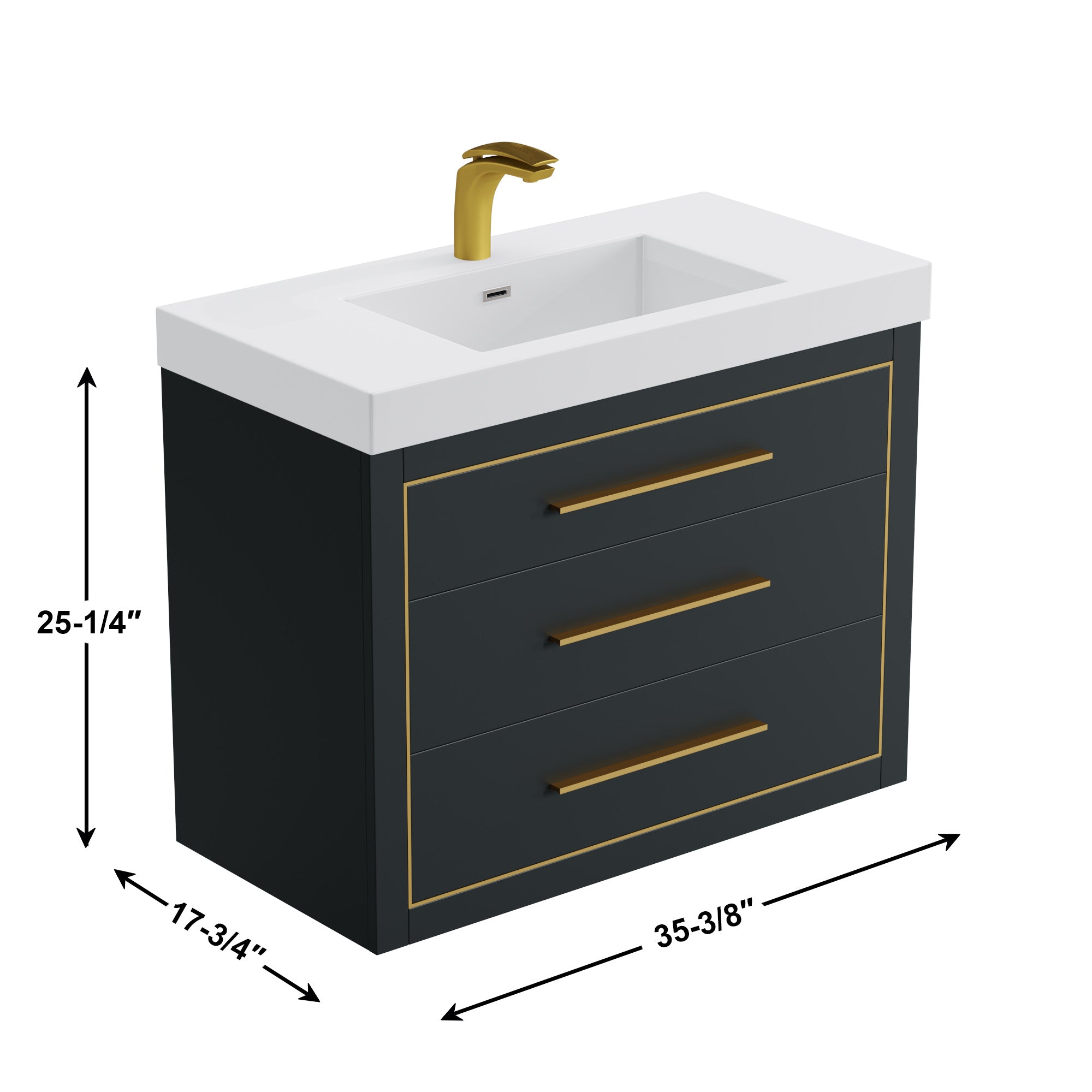 041 Series - 36 Inch Vanity