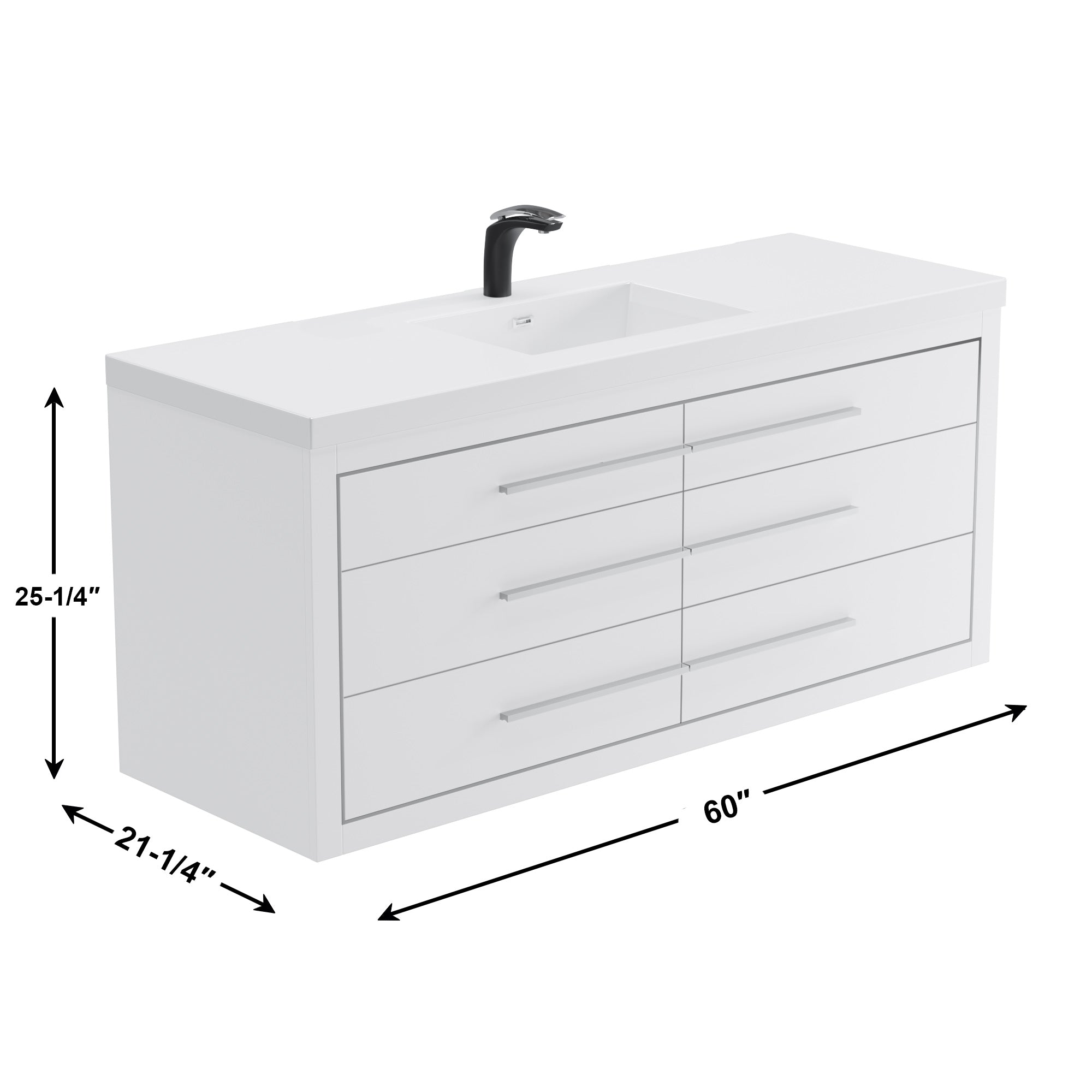 041 Series - 60 Inch Vanity