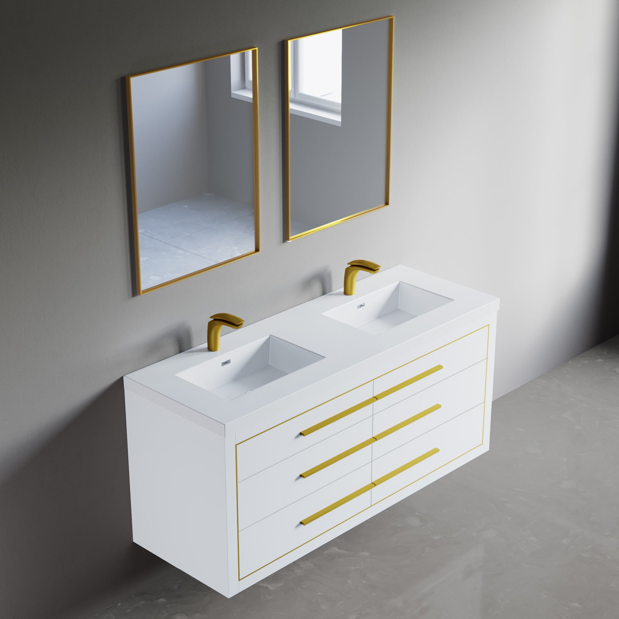 041 Series - 60 Inch Vanity
