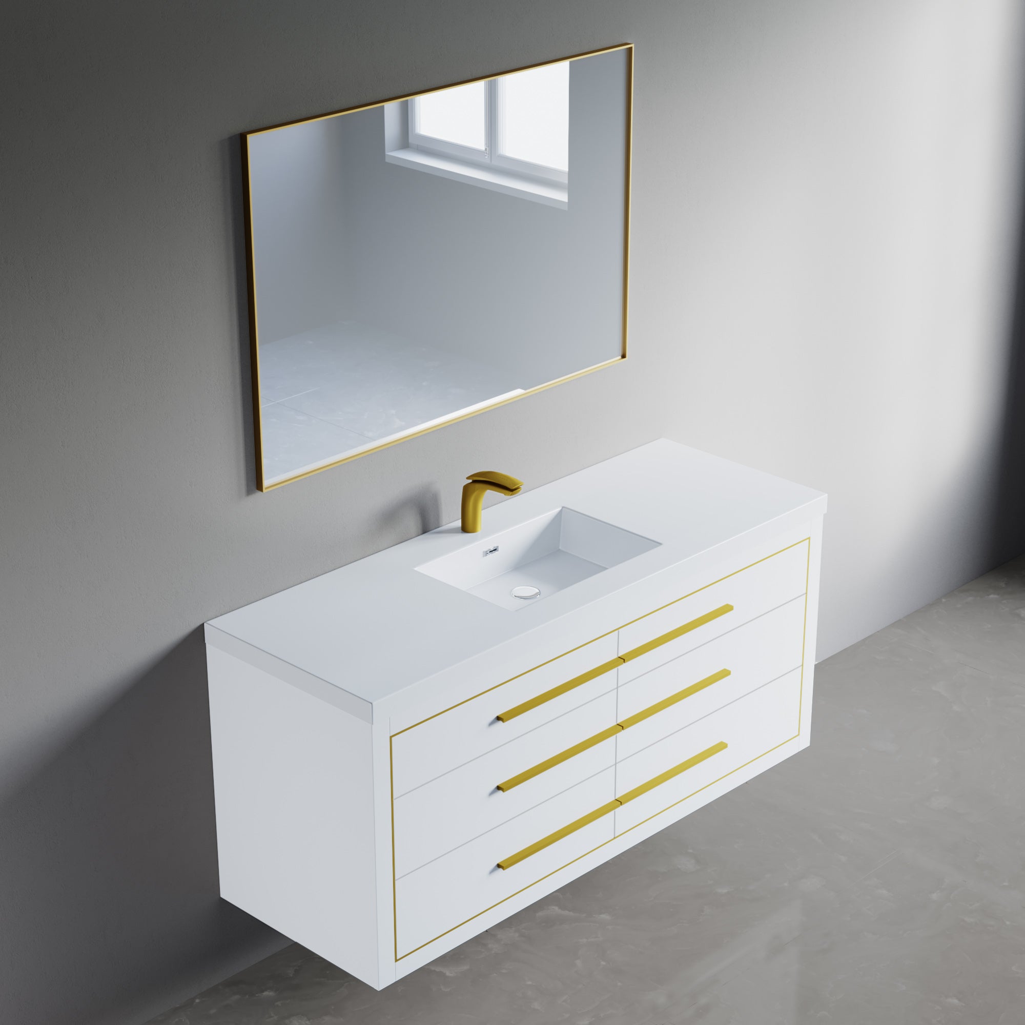041 Series - 60 Inch Vanity