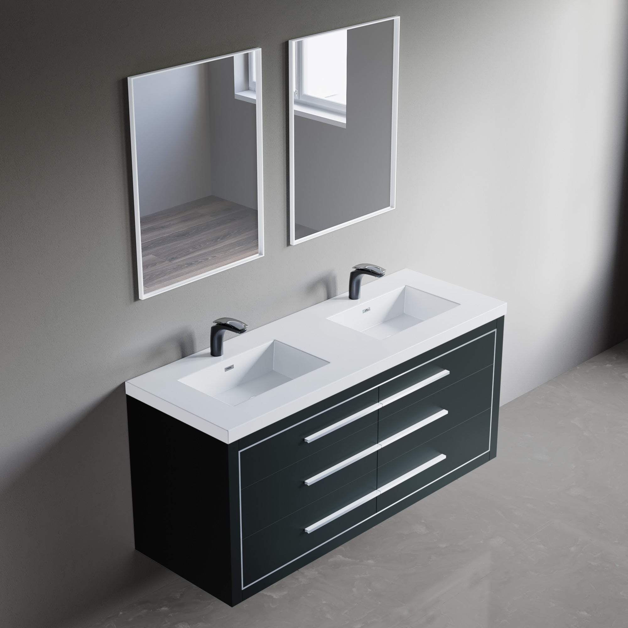 041 Series - 60 Inch Vanity