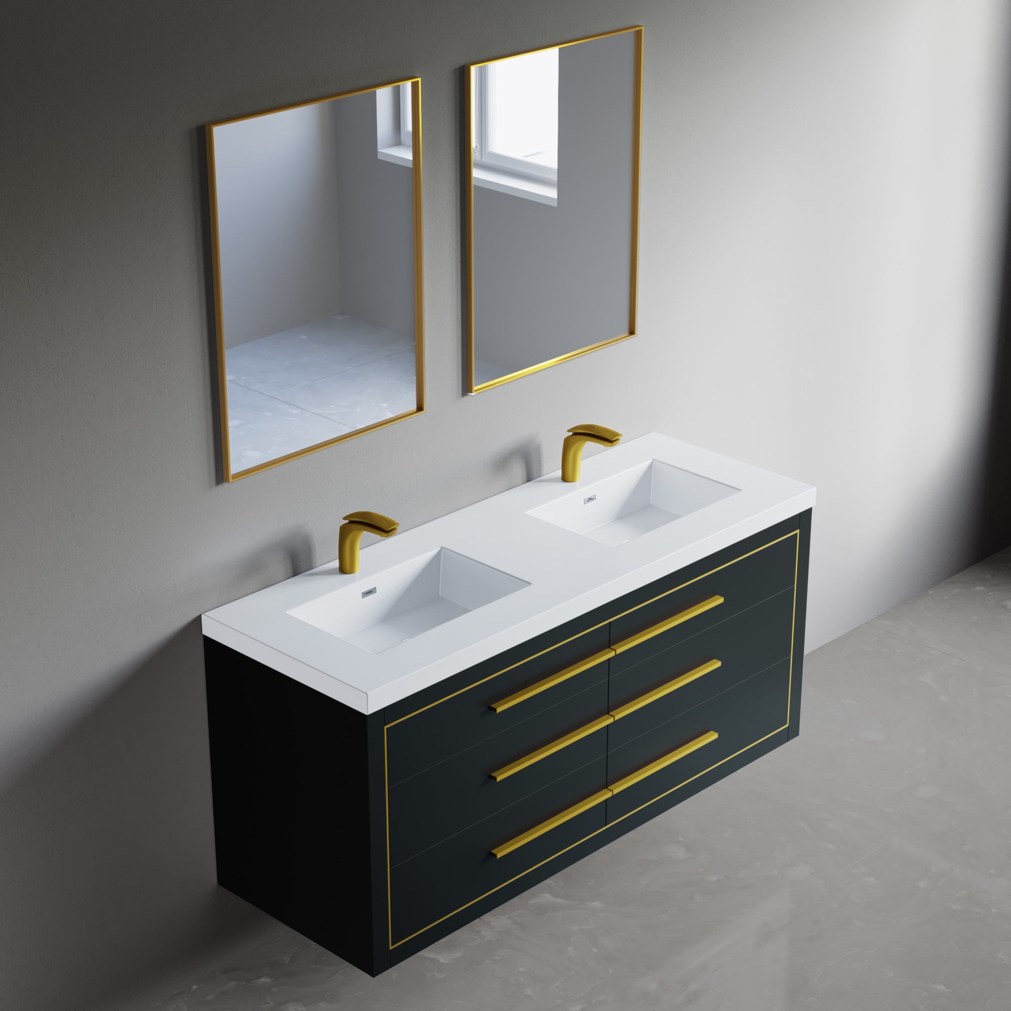 041 Series - 60 Inch Vanity