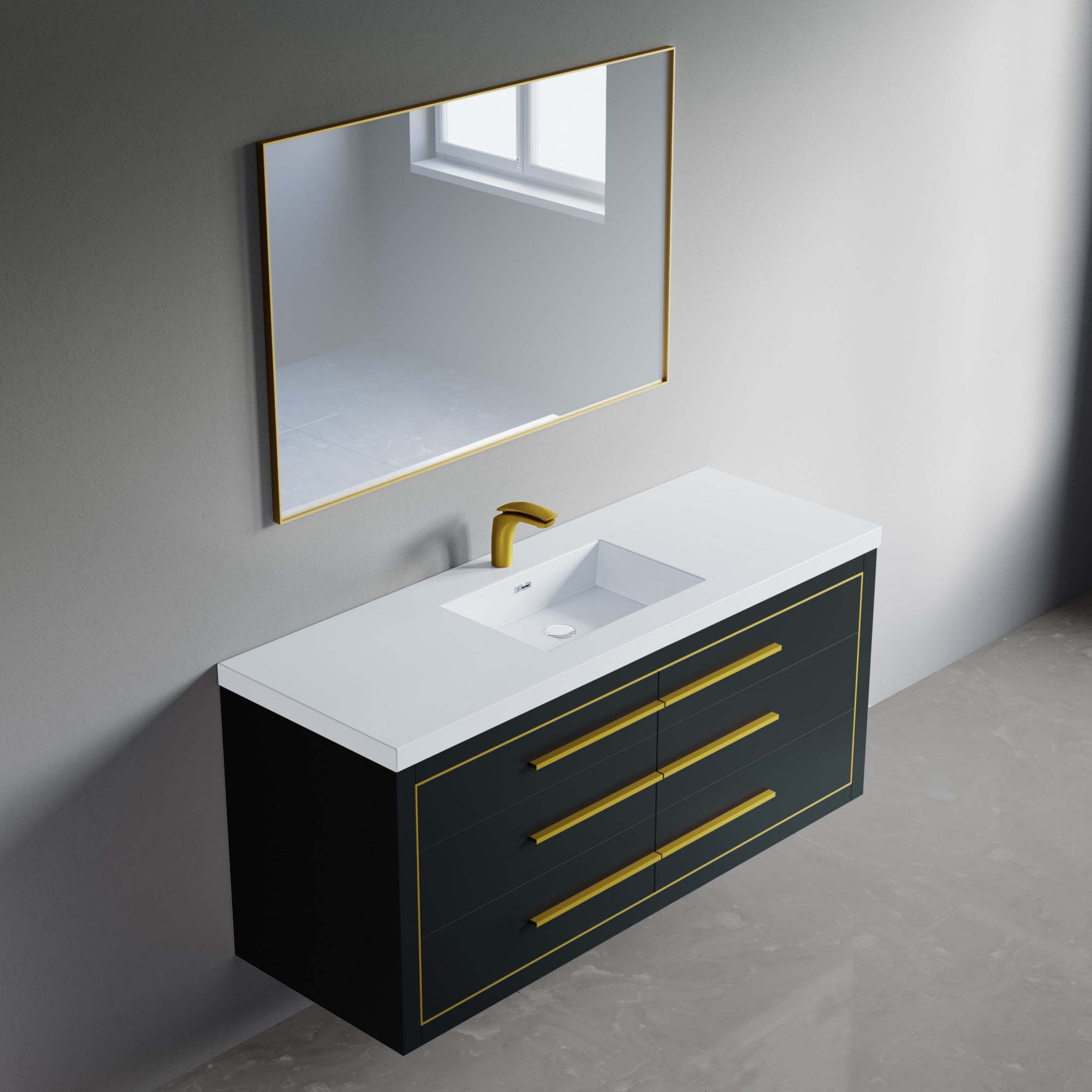 041 Series - 60 Inch Vanity