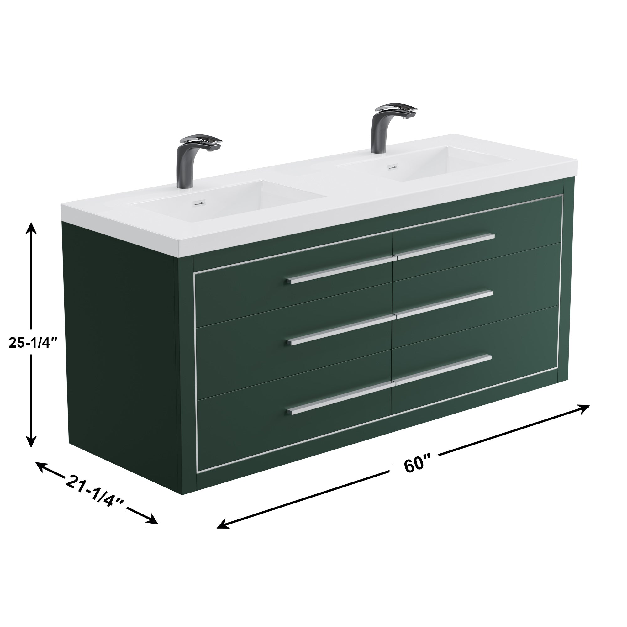 041 Series - 60 Inch Vanity