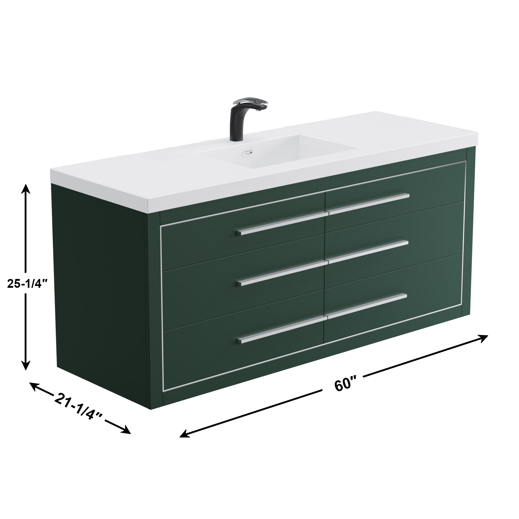 041 Series - 60 Inch Vanity