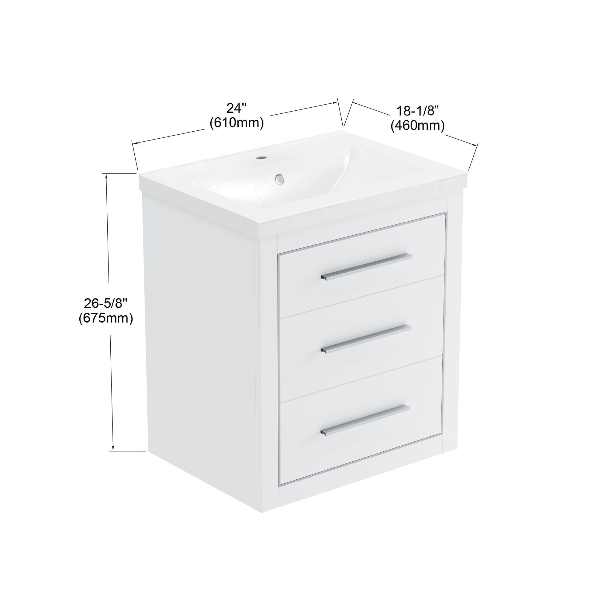 041 Series - 24 Inch Vanity
