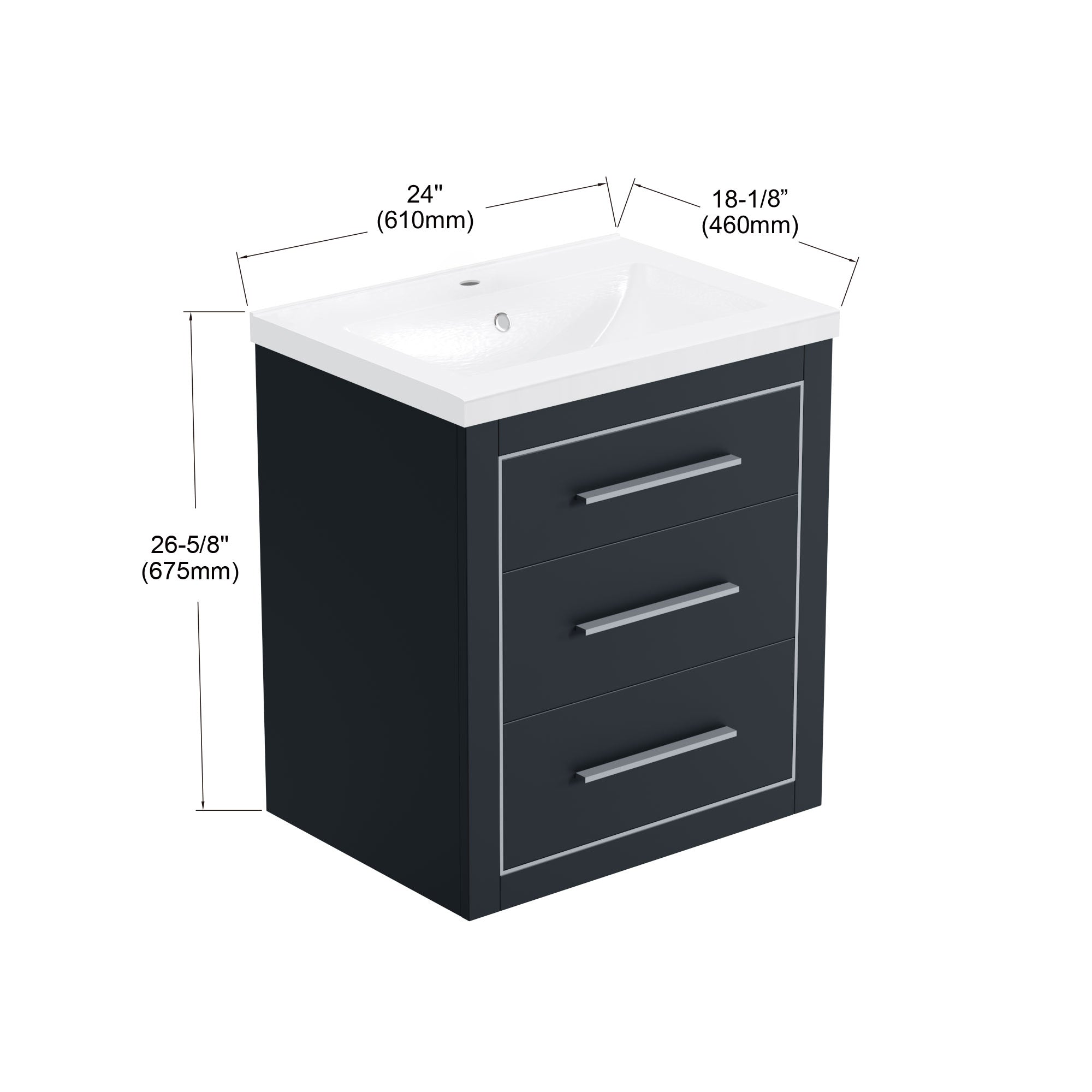 041 Series - 24 Inch Vanity
