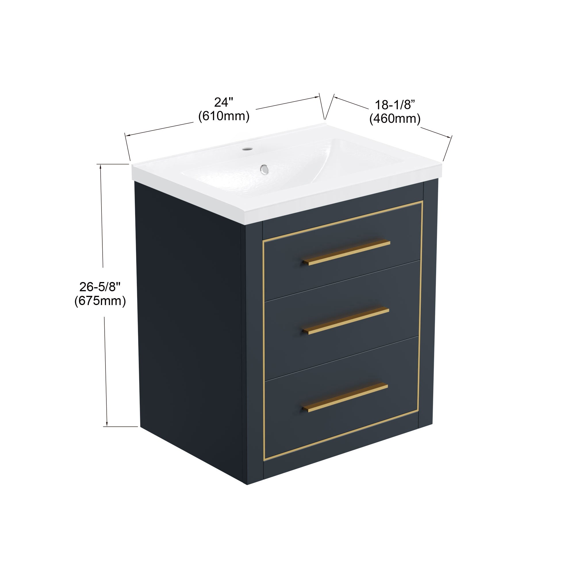 041 Series - 24 Inch Vanity