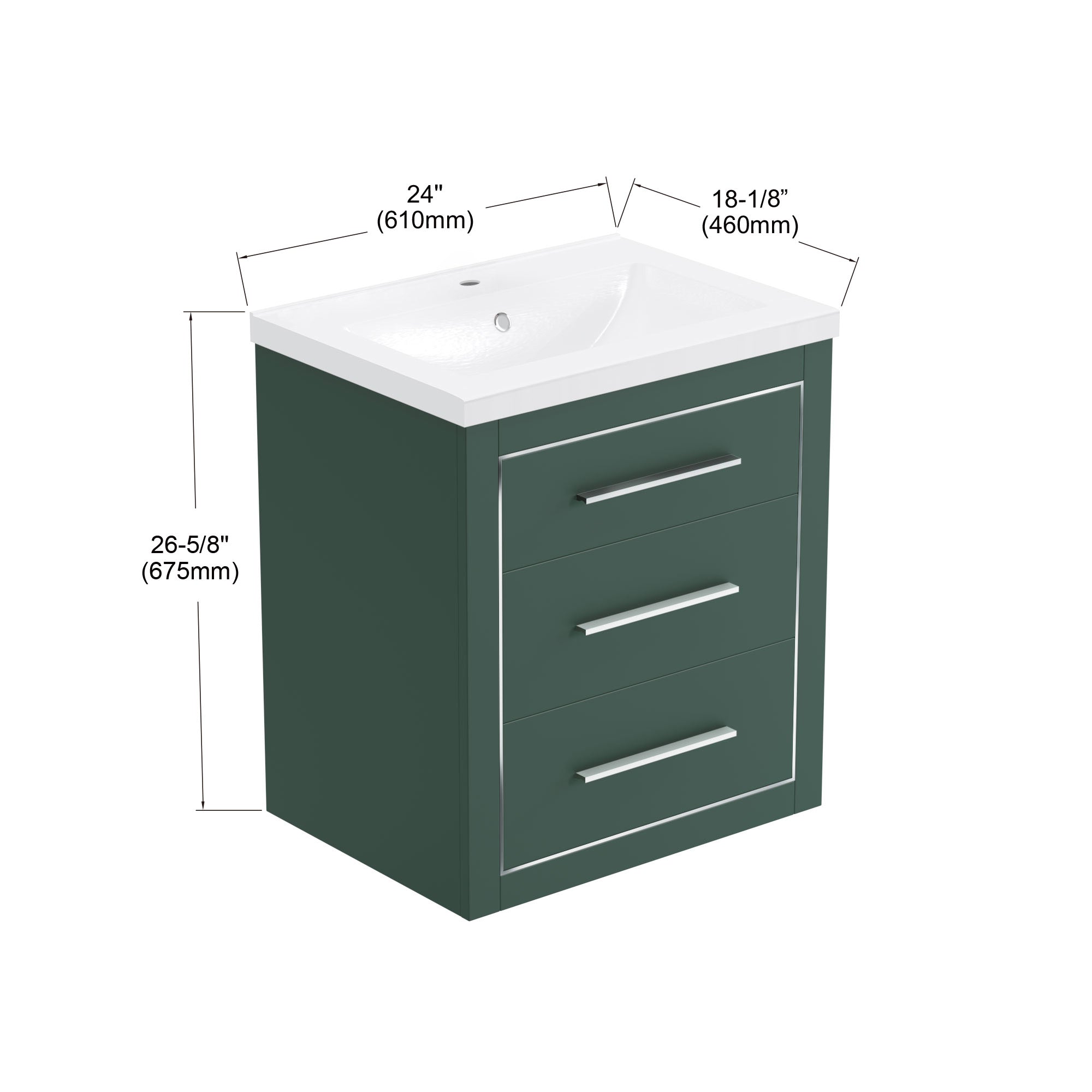 041 Series - 24 Inch Vanity
