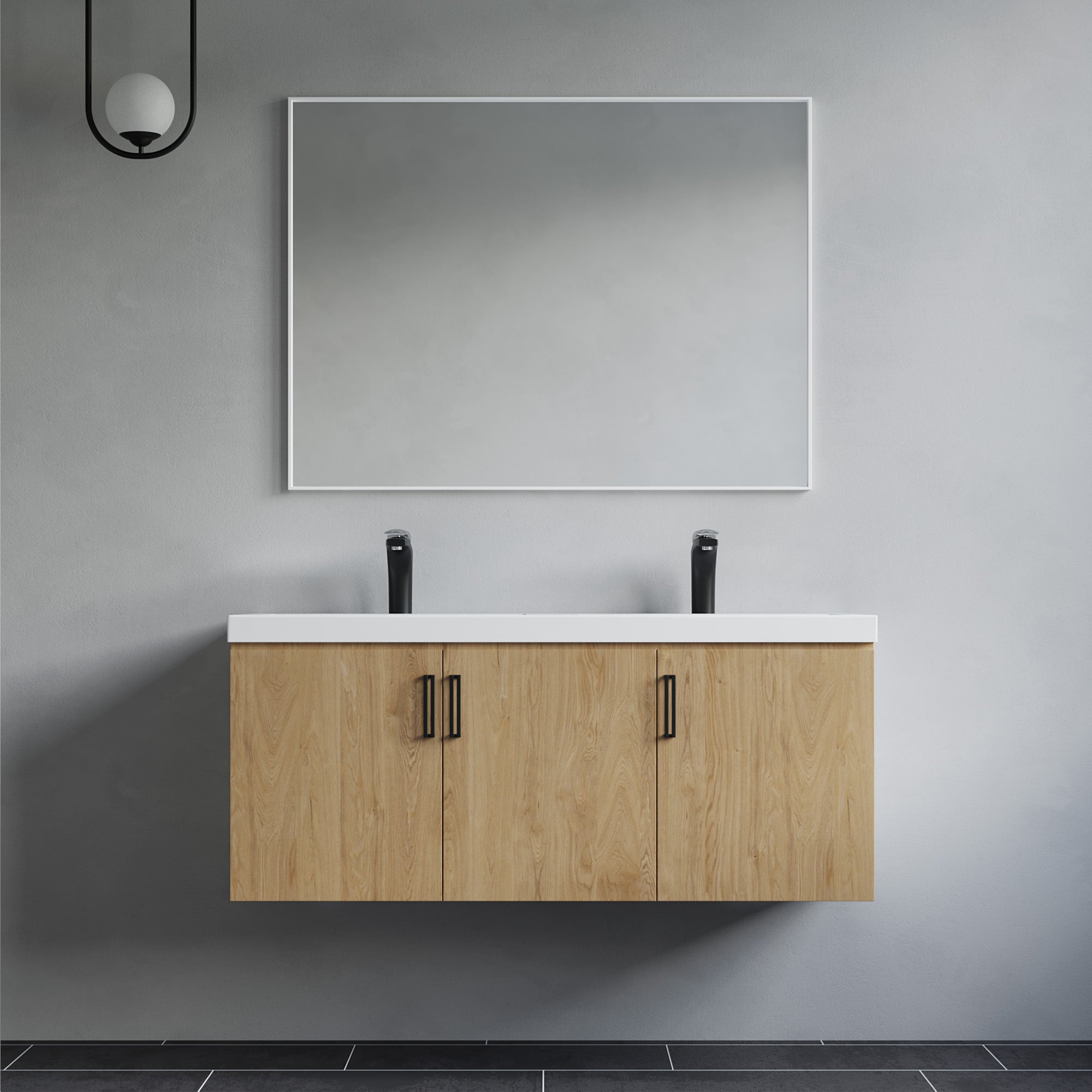 047 Series-48 Inch Vanity - Double Sinks