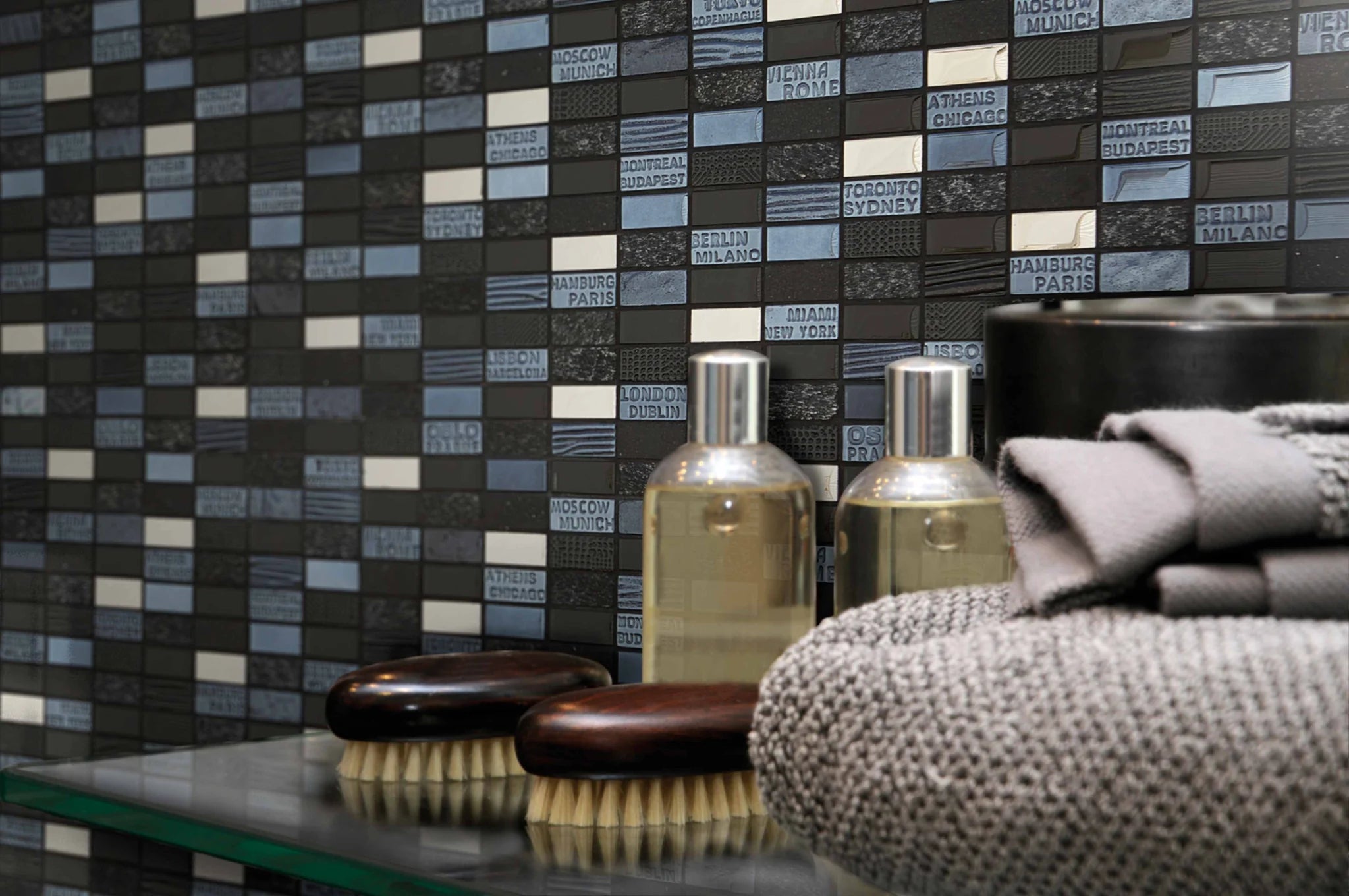 City Grey Mosaic