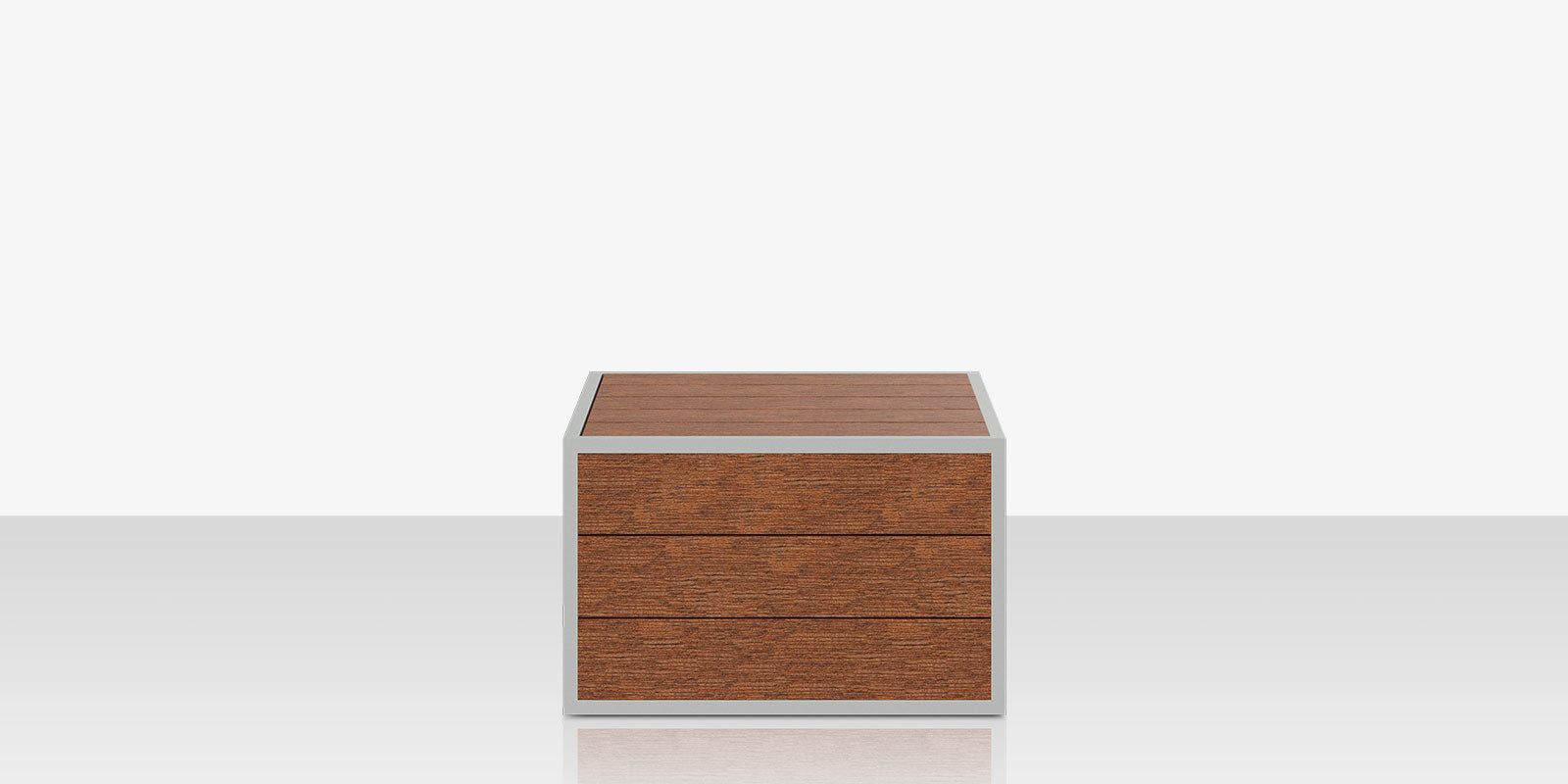 Mod Ottoman Slatted
