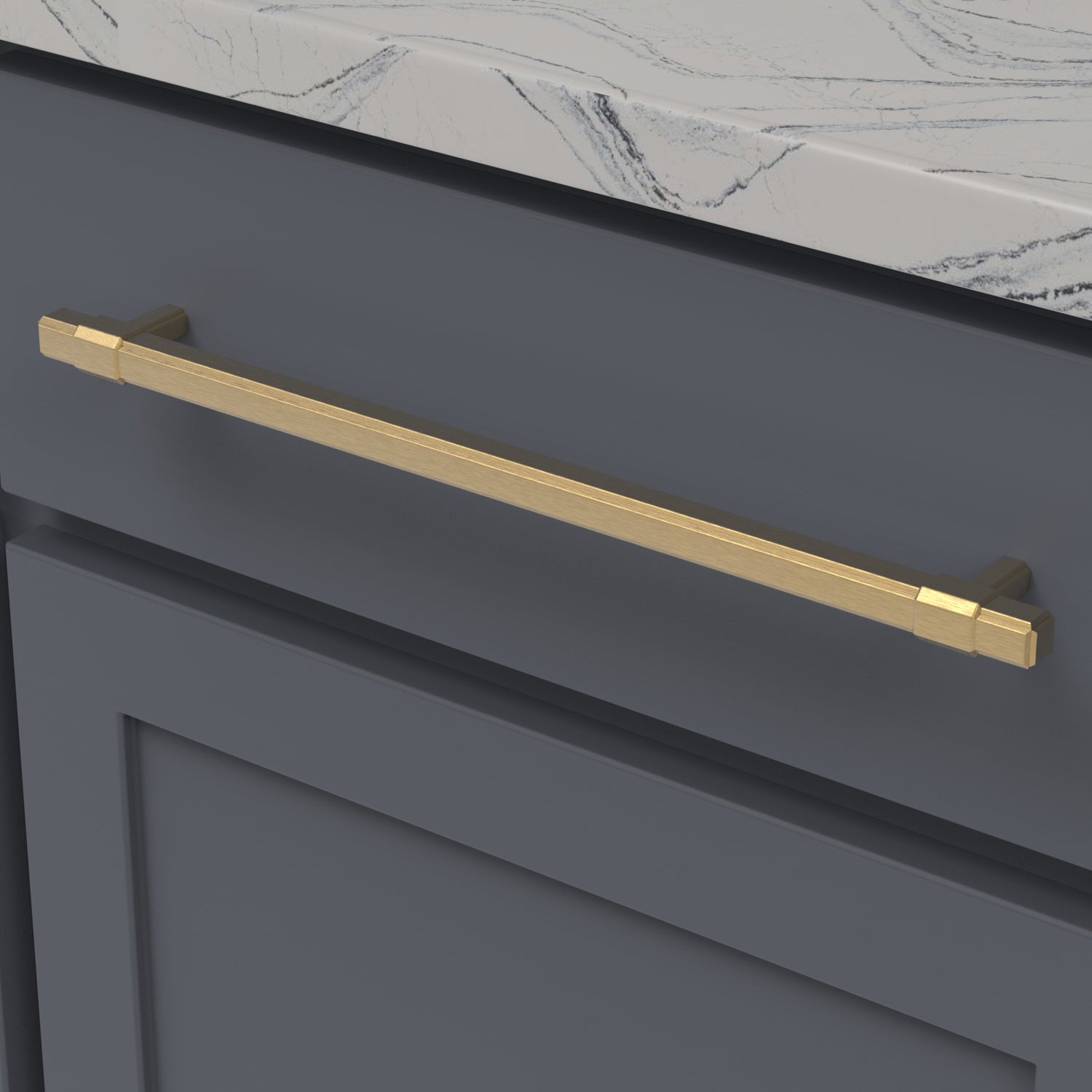 Belwith 12 Inch Center to Center Monroe Pull (B076902)