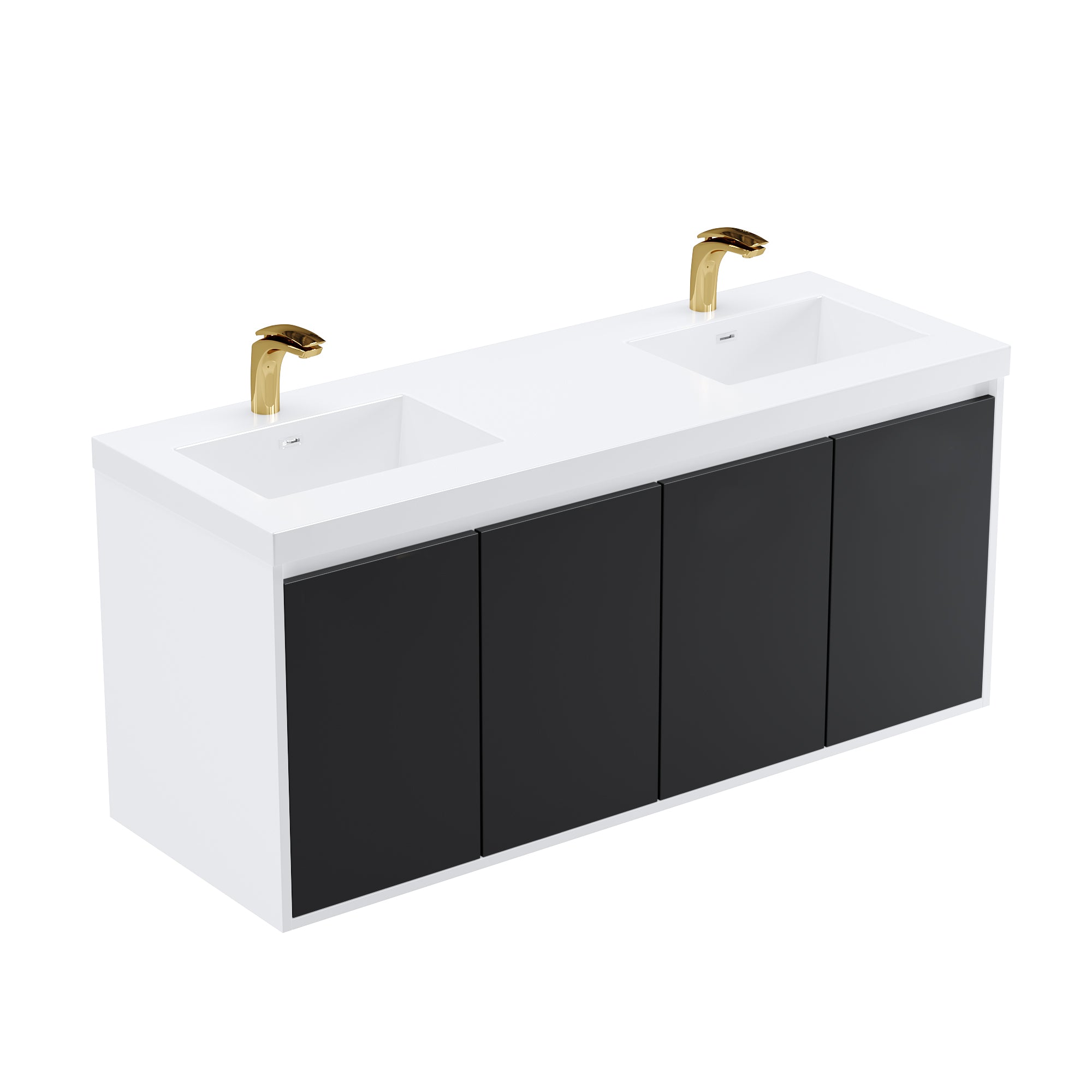 057 Series - 60 Inch Vanity - Double Sinks