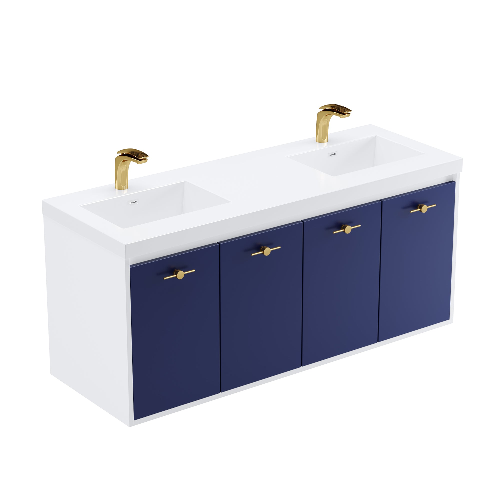 057 Series - 60 Inch Vanity - Double Sinks