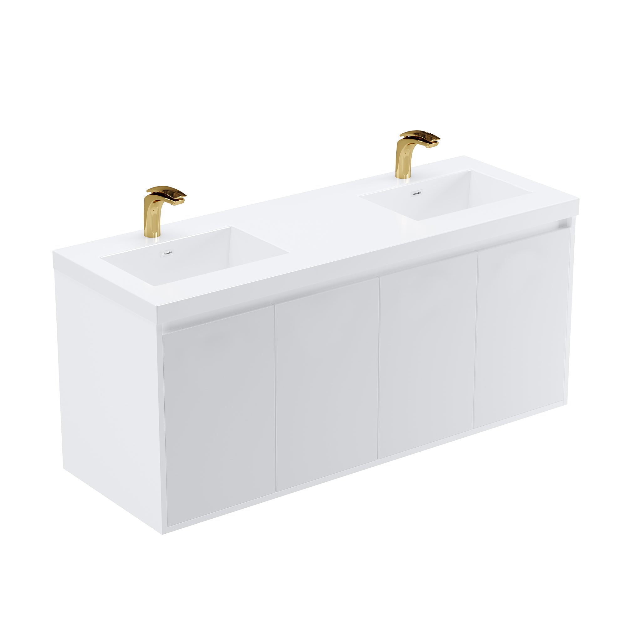 057 Series - 60 Inch Vanity - Double Sinks