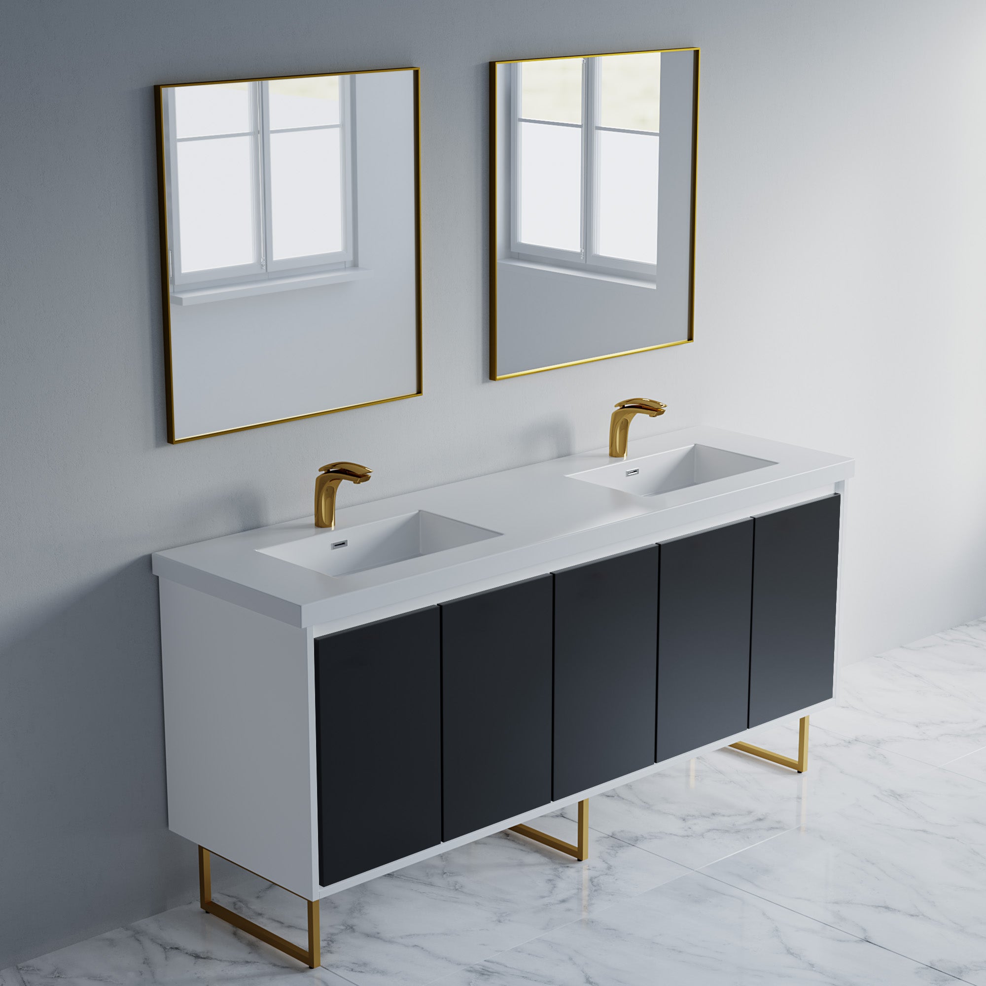 057 Series - 72 Inch Vanity