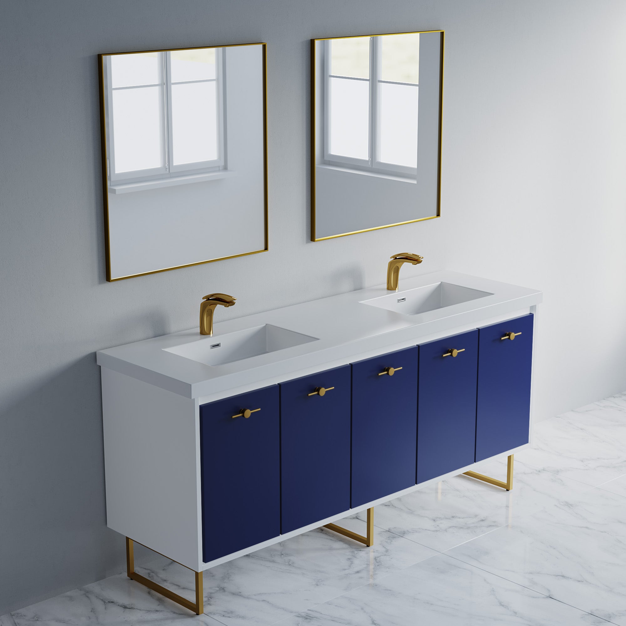 057 Series - 72 Inch Vanity