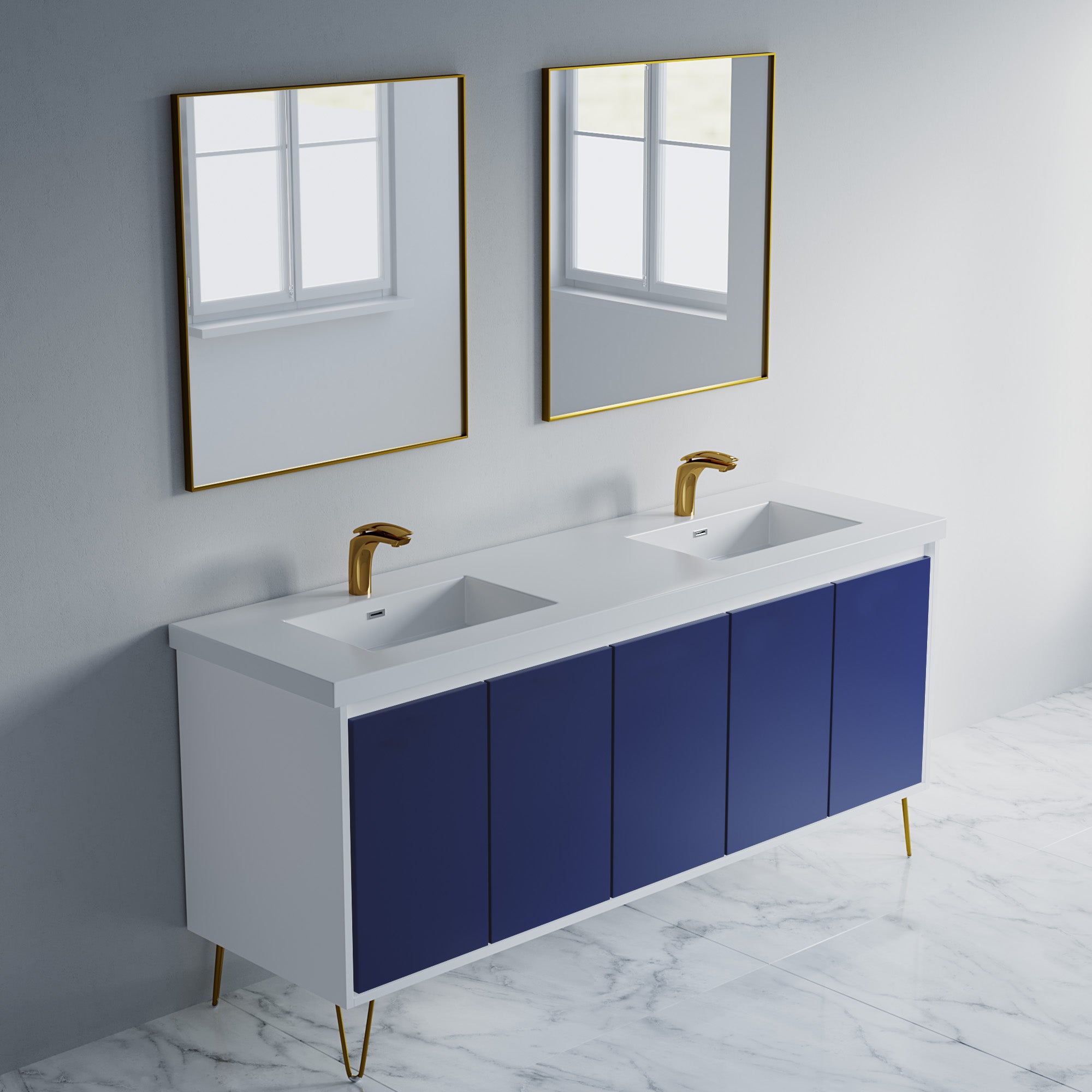 057 Series - 72 Inch Vanity