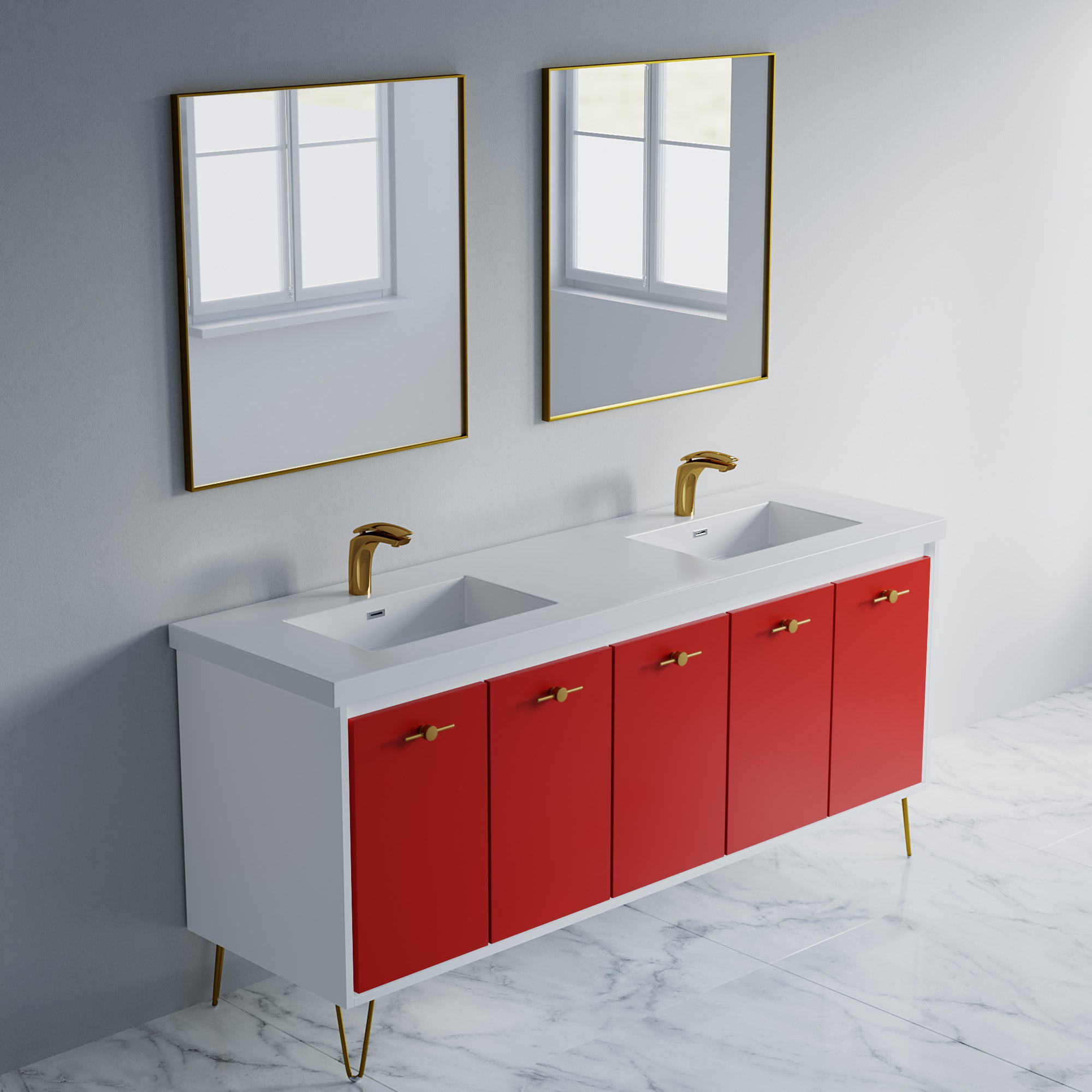 057 Series - 72 Inch Vanity