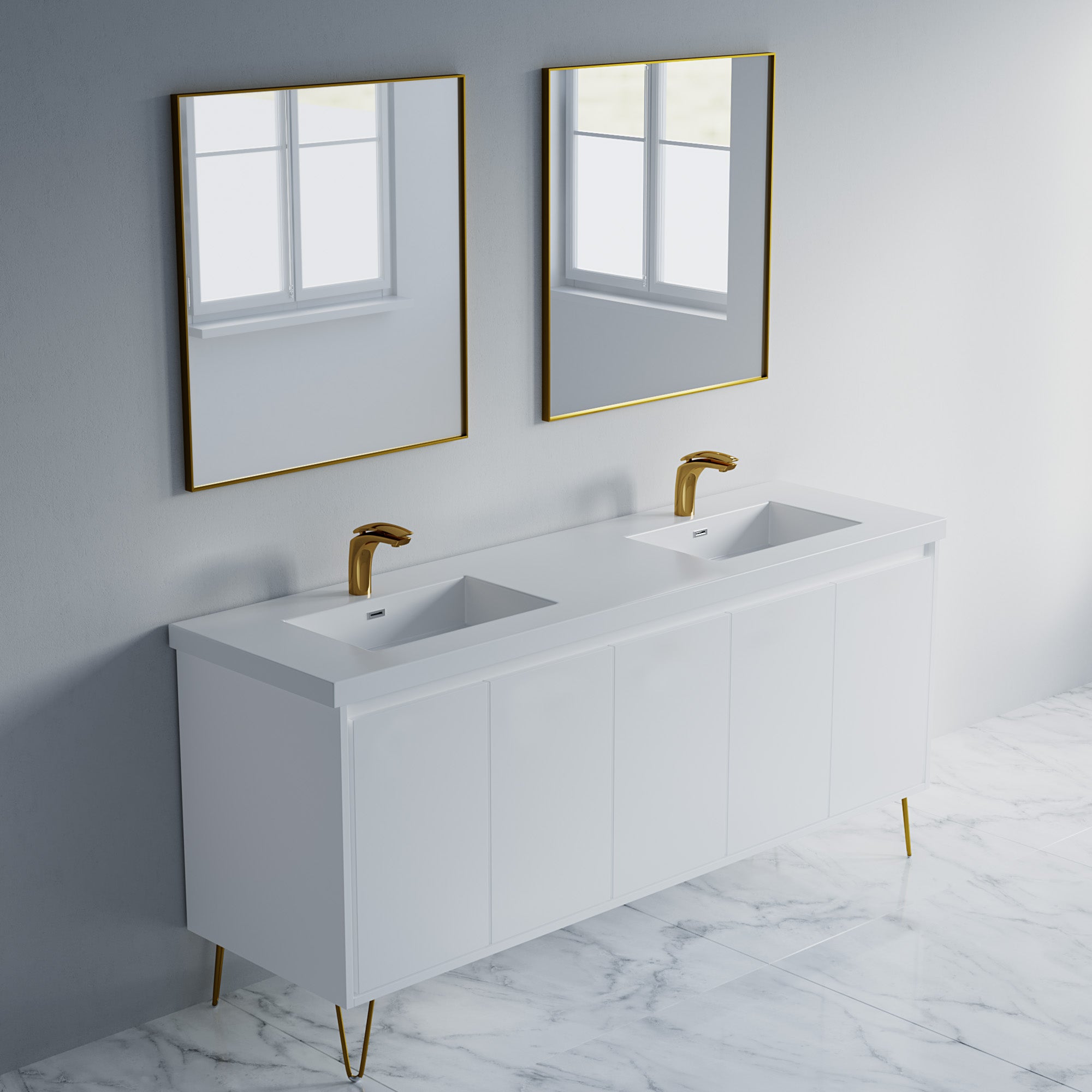057 Series - 72 Inch Vanity