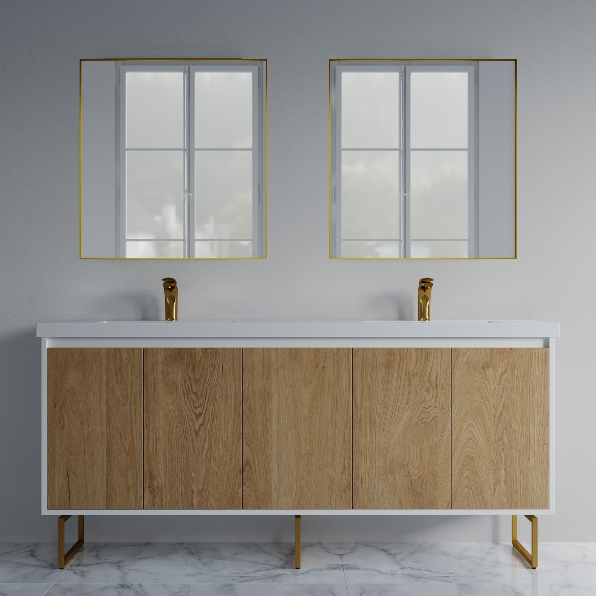 057 Series - 72 Inch Vanity