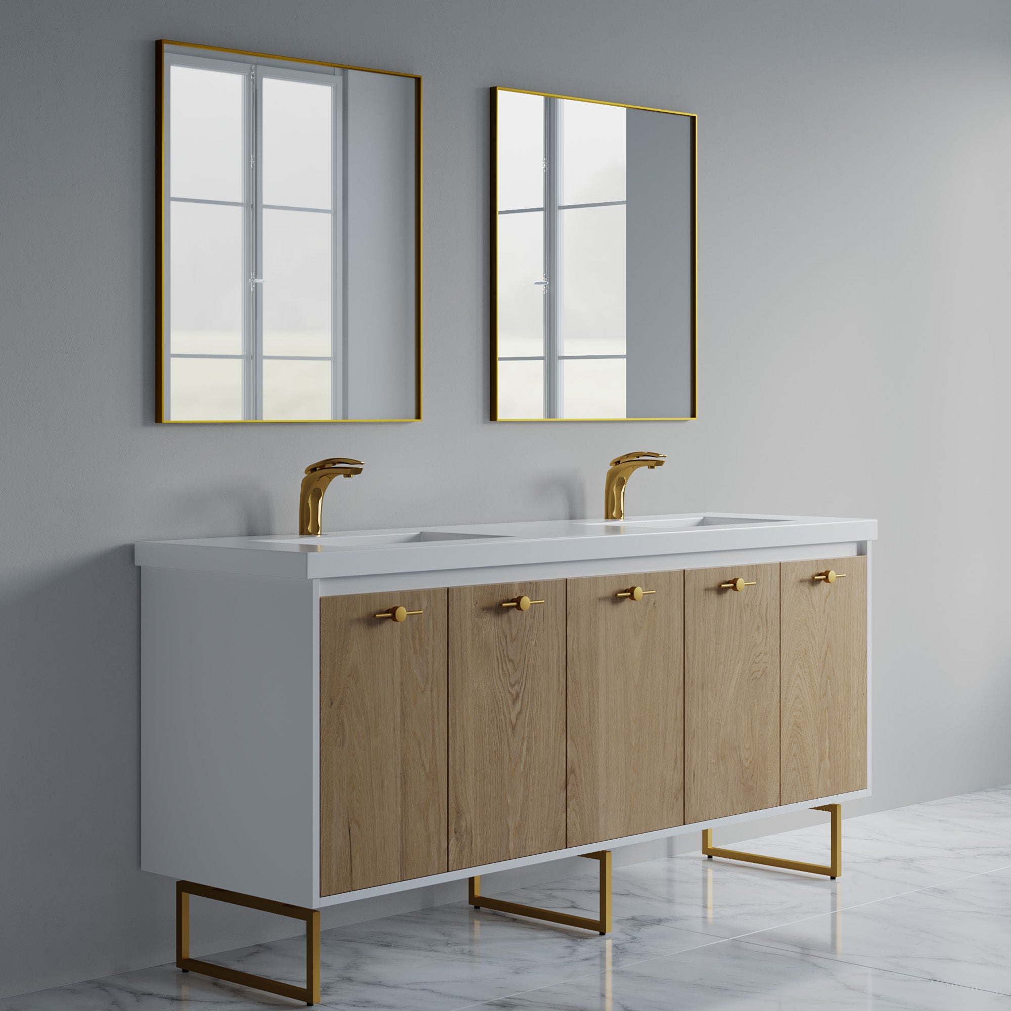 057 Series - 72 Inch Vanity