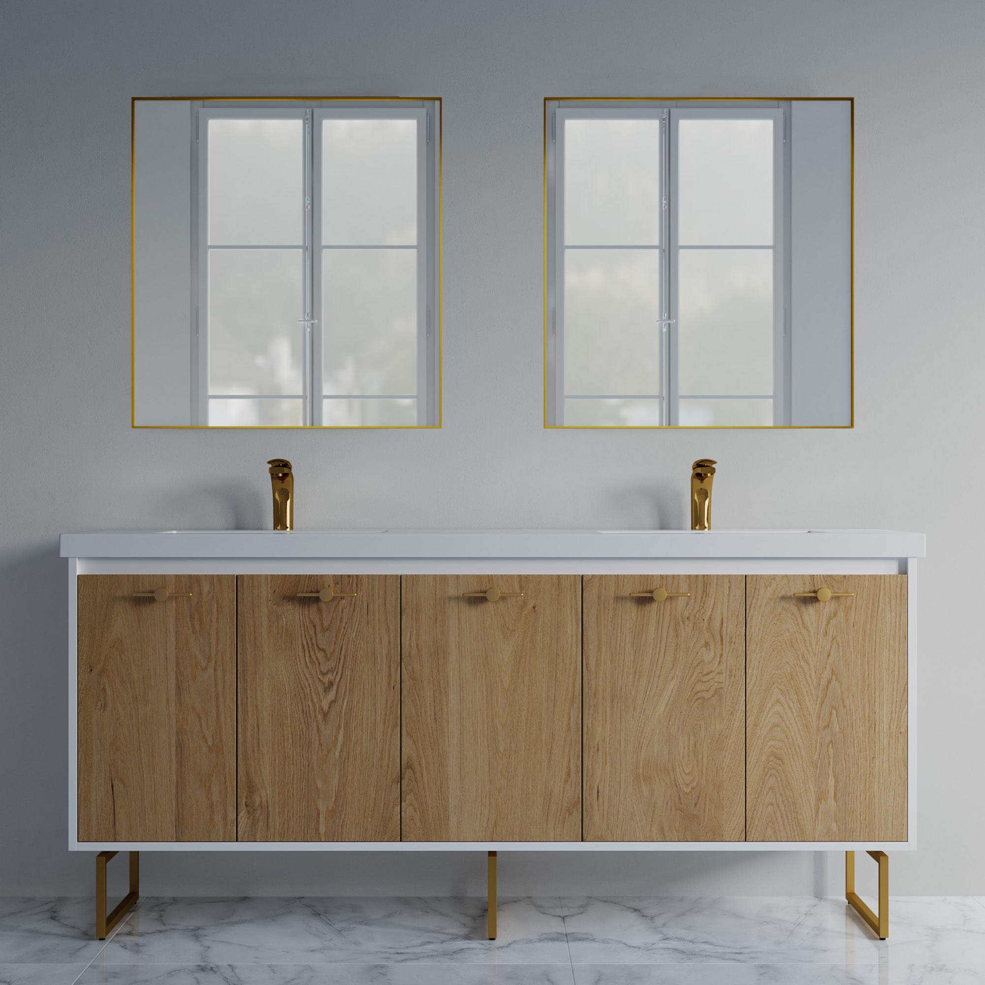 057 Series - 72 Inch Vanity