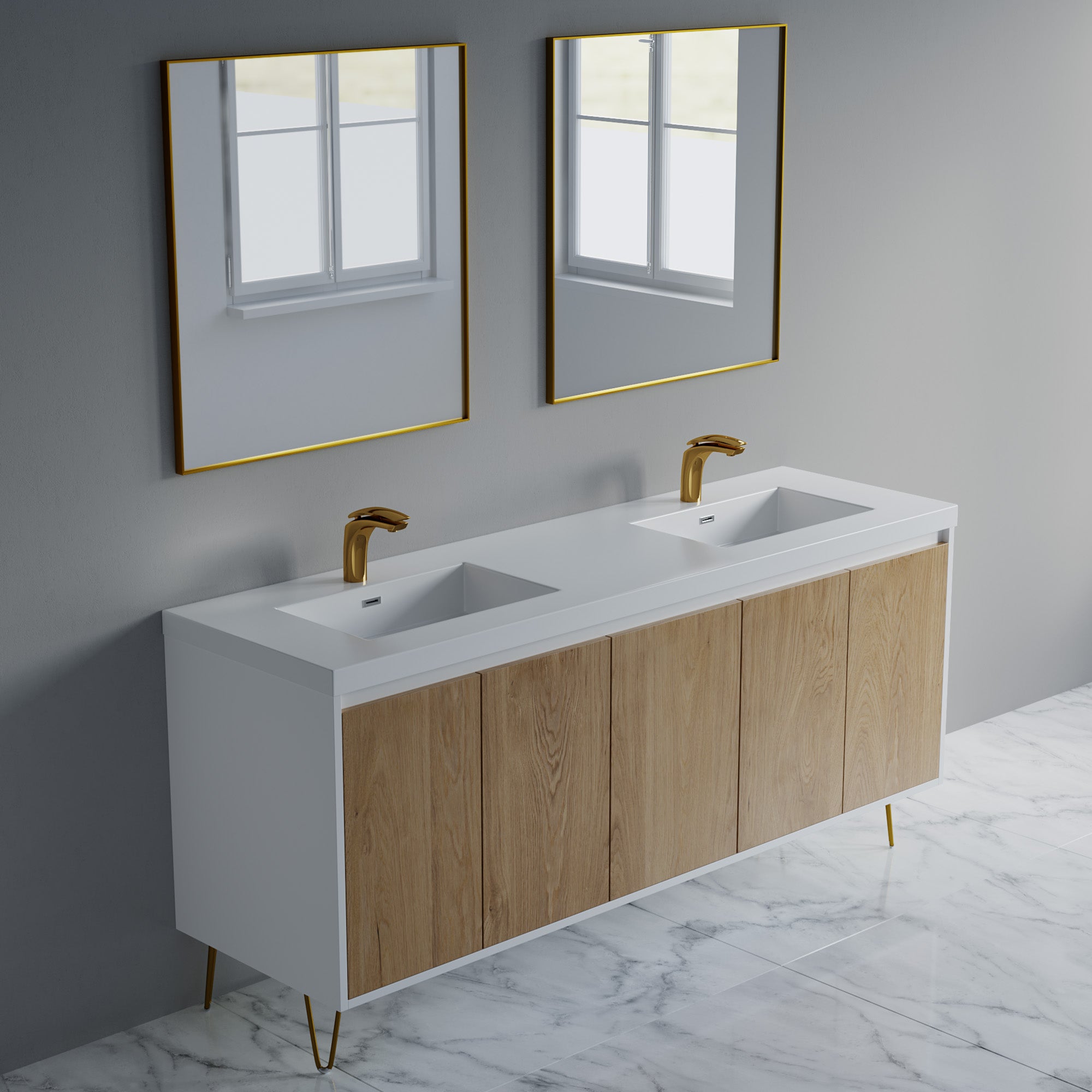 057 Series - 72 Inch Vanity