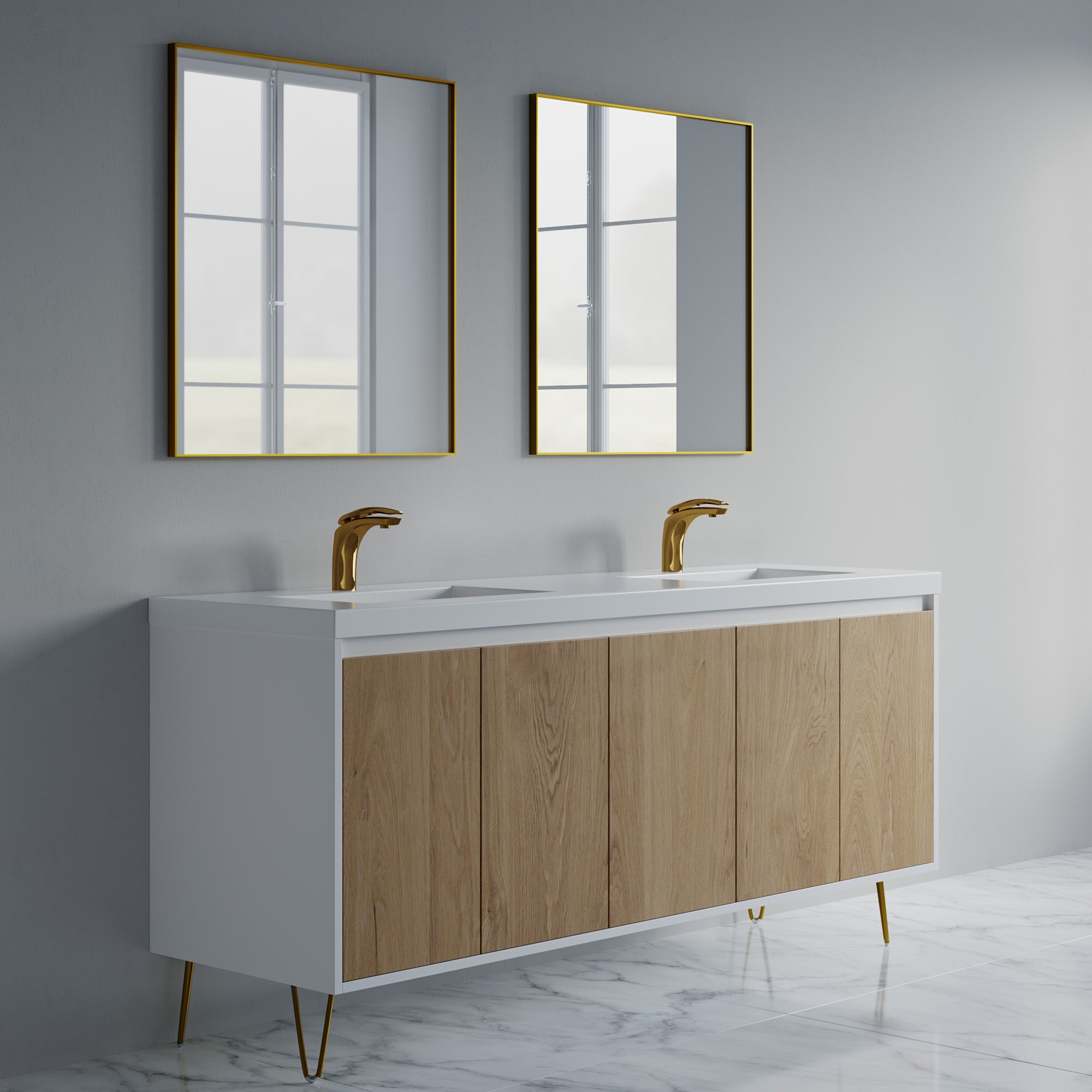 057 Series - 72 Inch Vanity