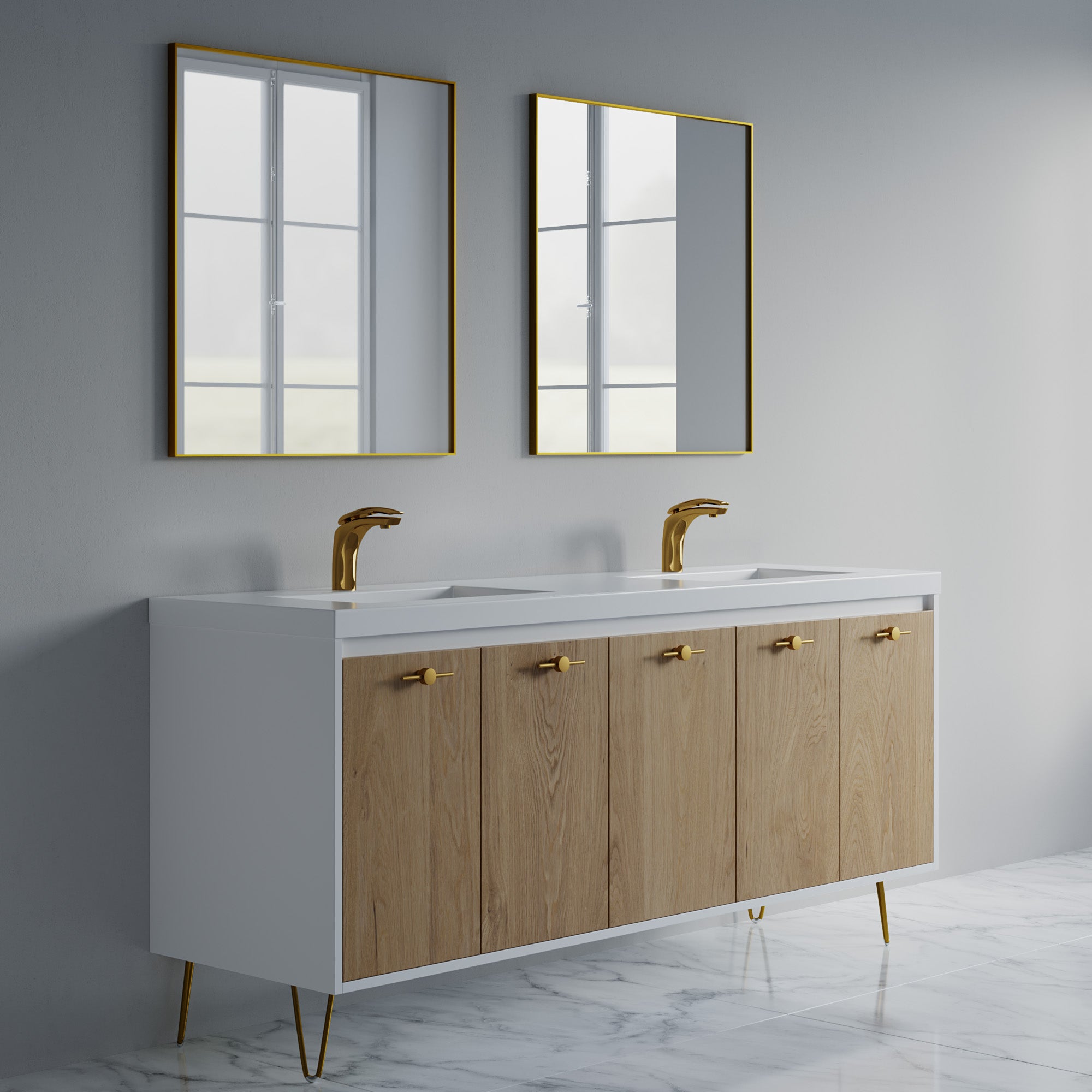 057 Series - 72 Inch Vanity