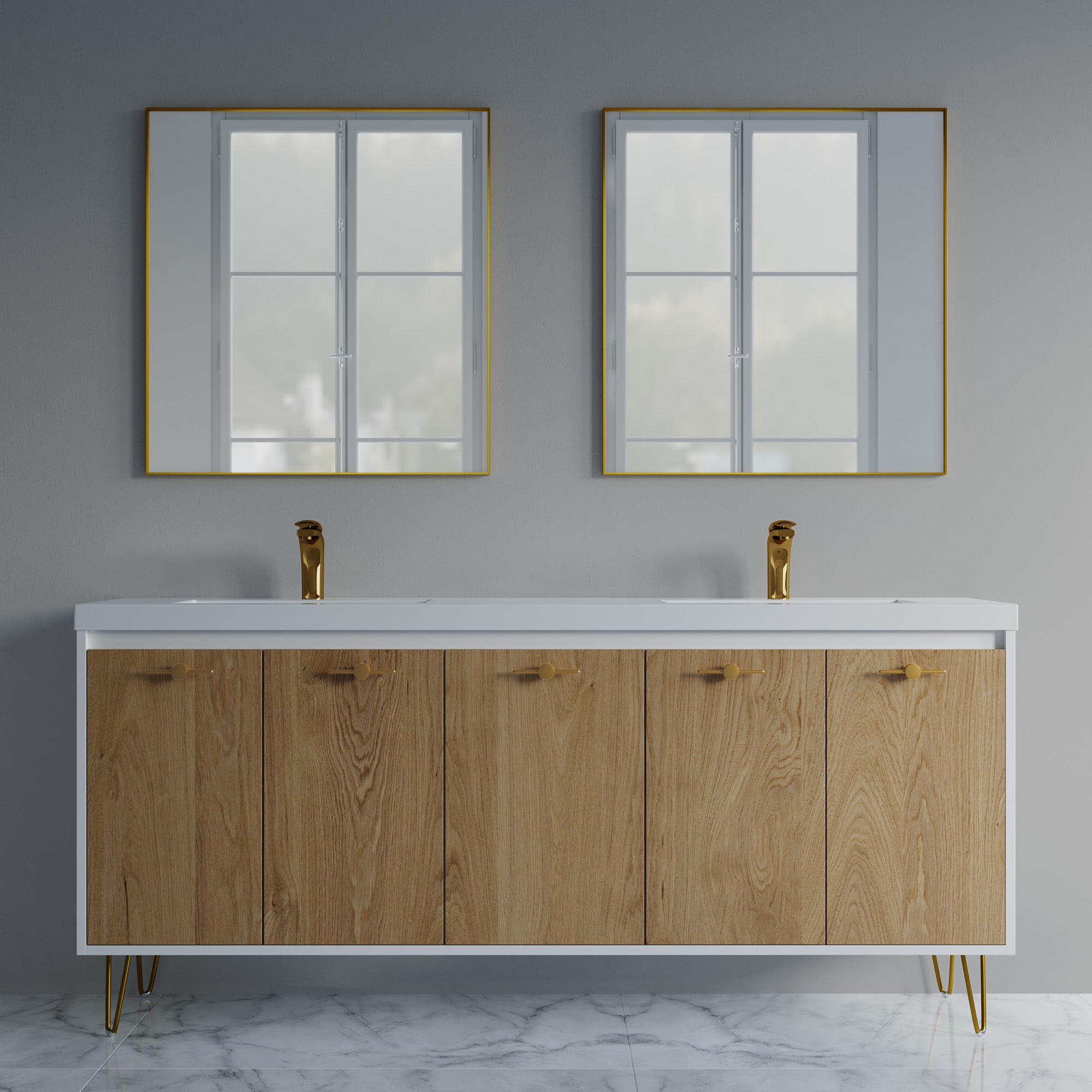 057 Series - 72 Inch Vanity