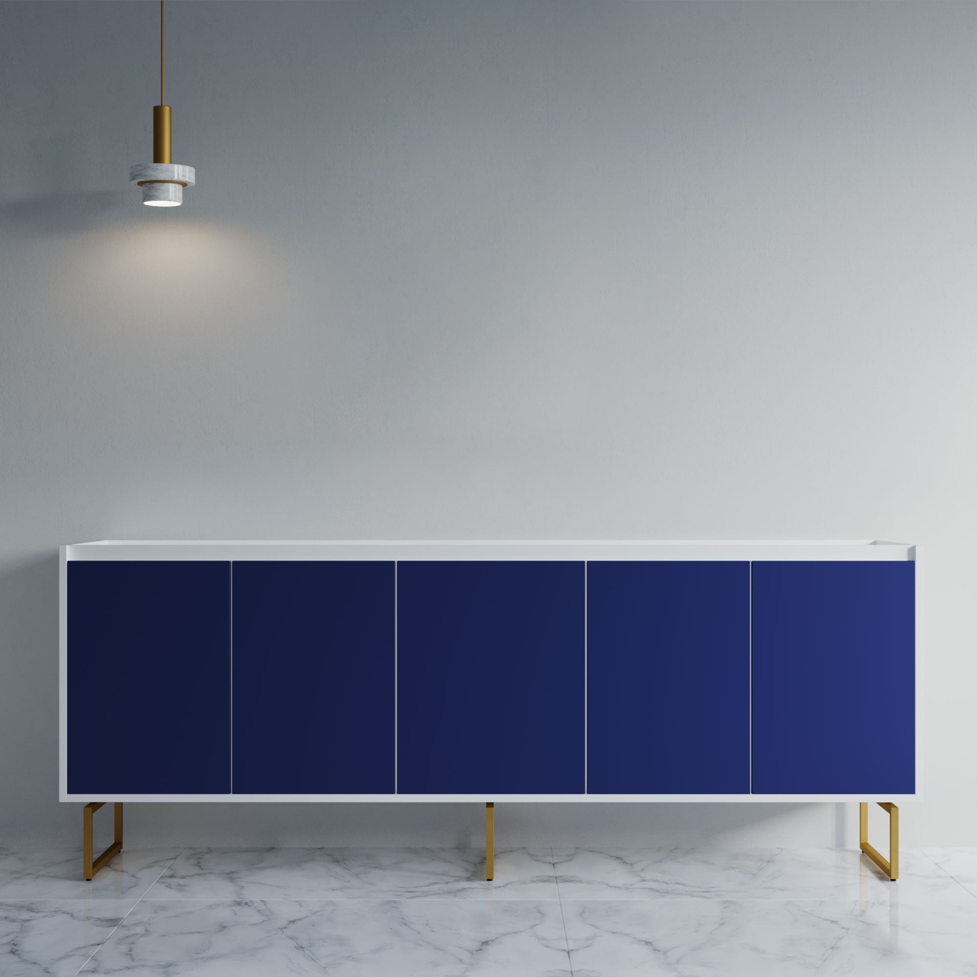057 Series - 84 Inch Vanity Only