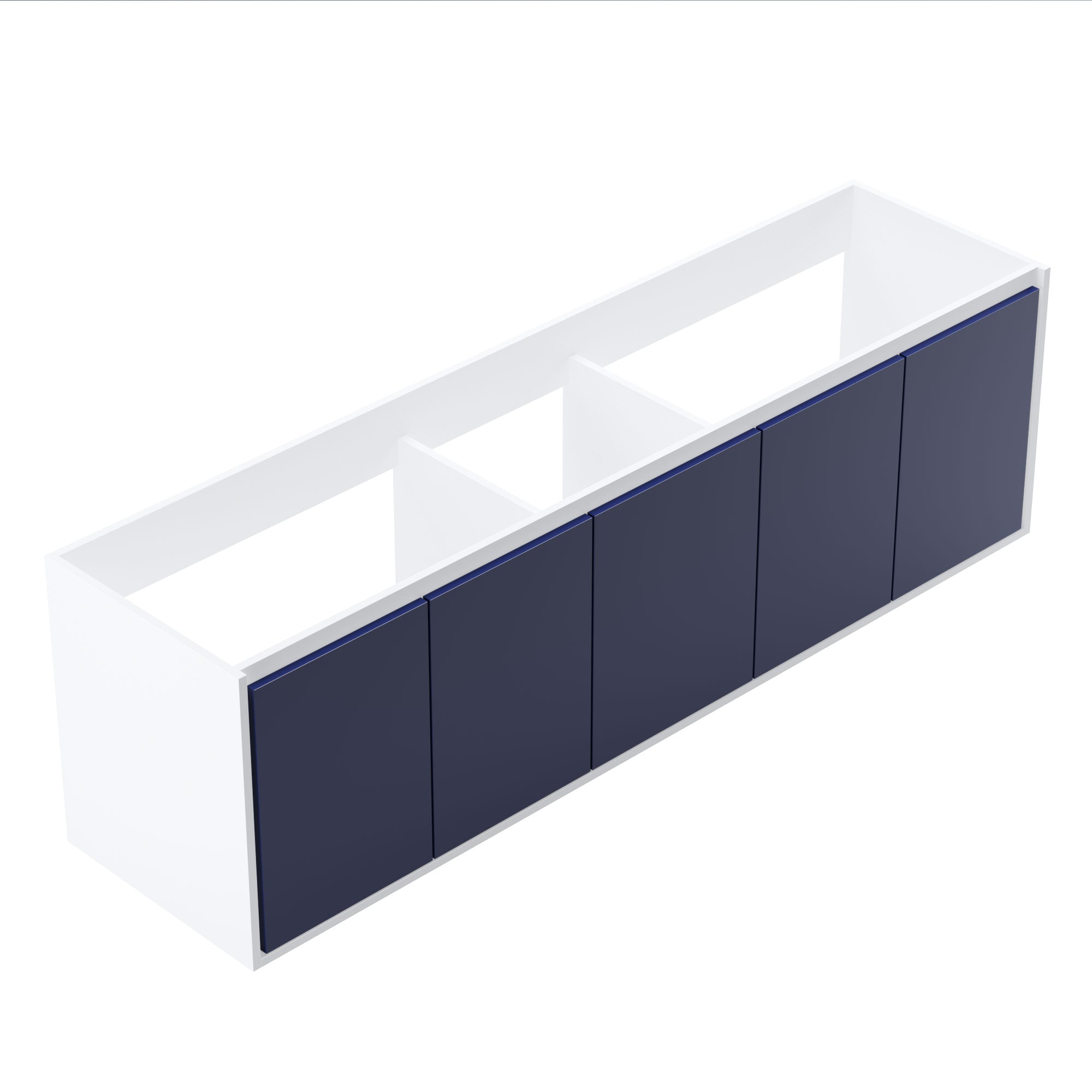 057 Series - 84 Inch Vanity Only