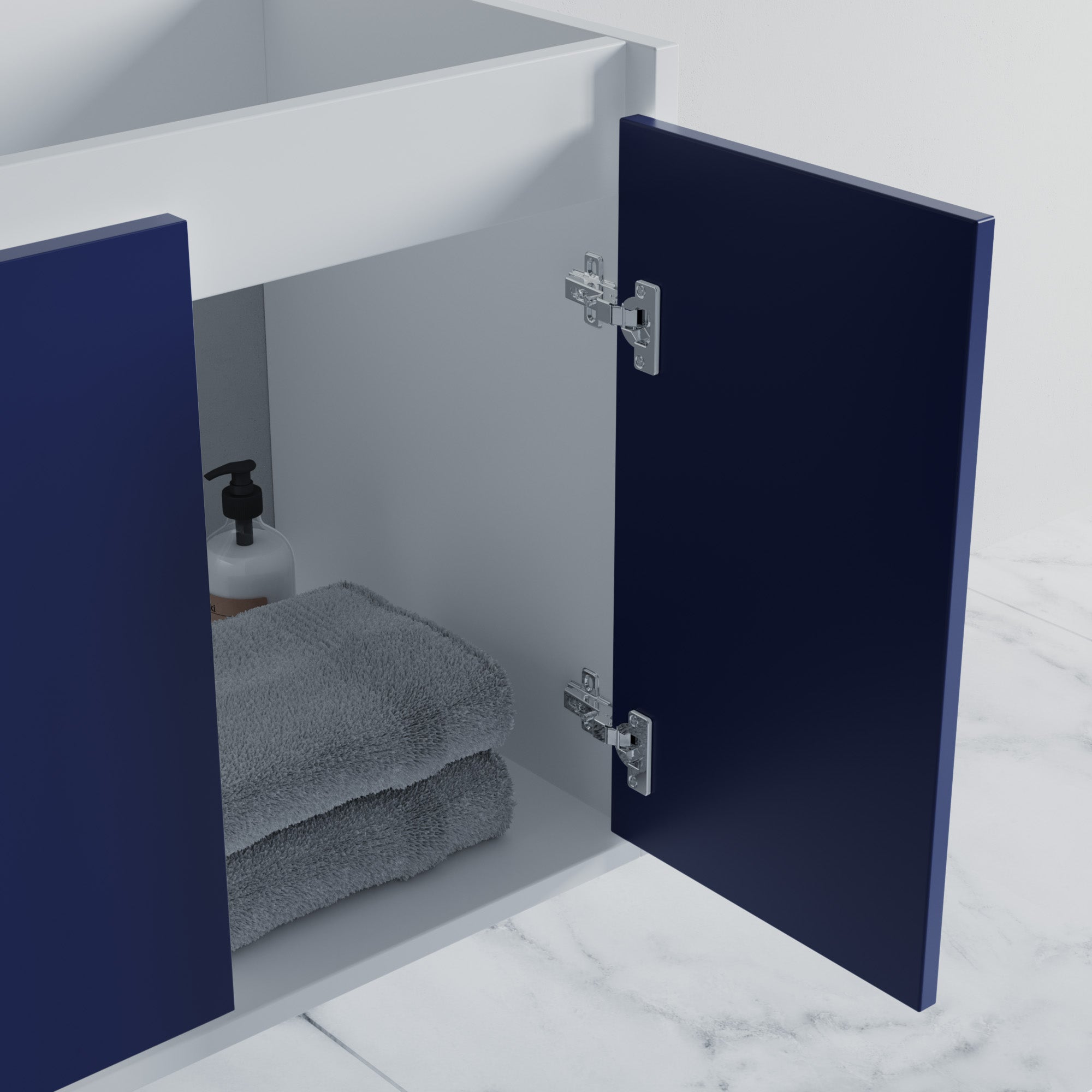 057 Series - 84 Inch Vanity Only