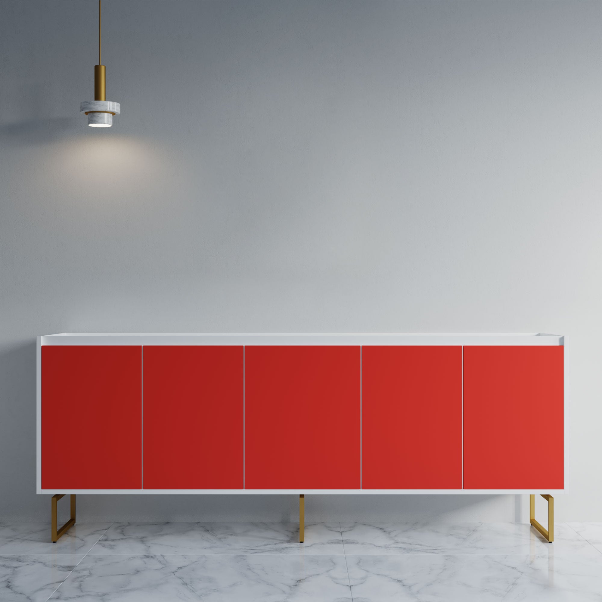 057 Series - 84 Inch Vanity Only