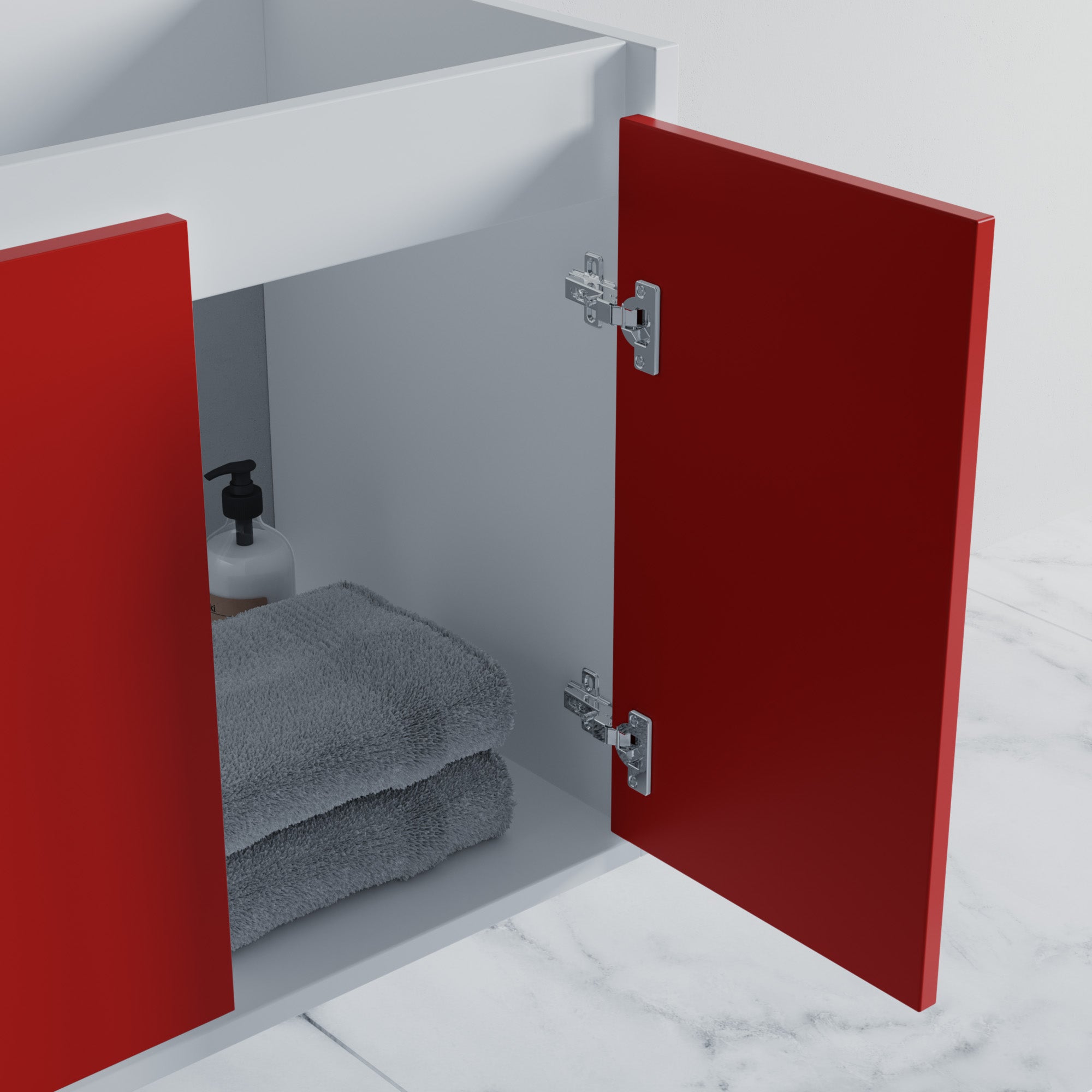 057 Series - 84 Inch Vanity Only