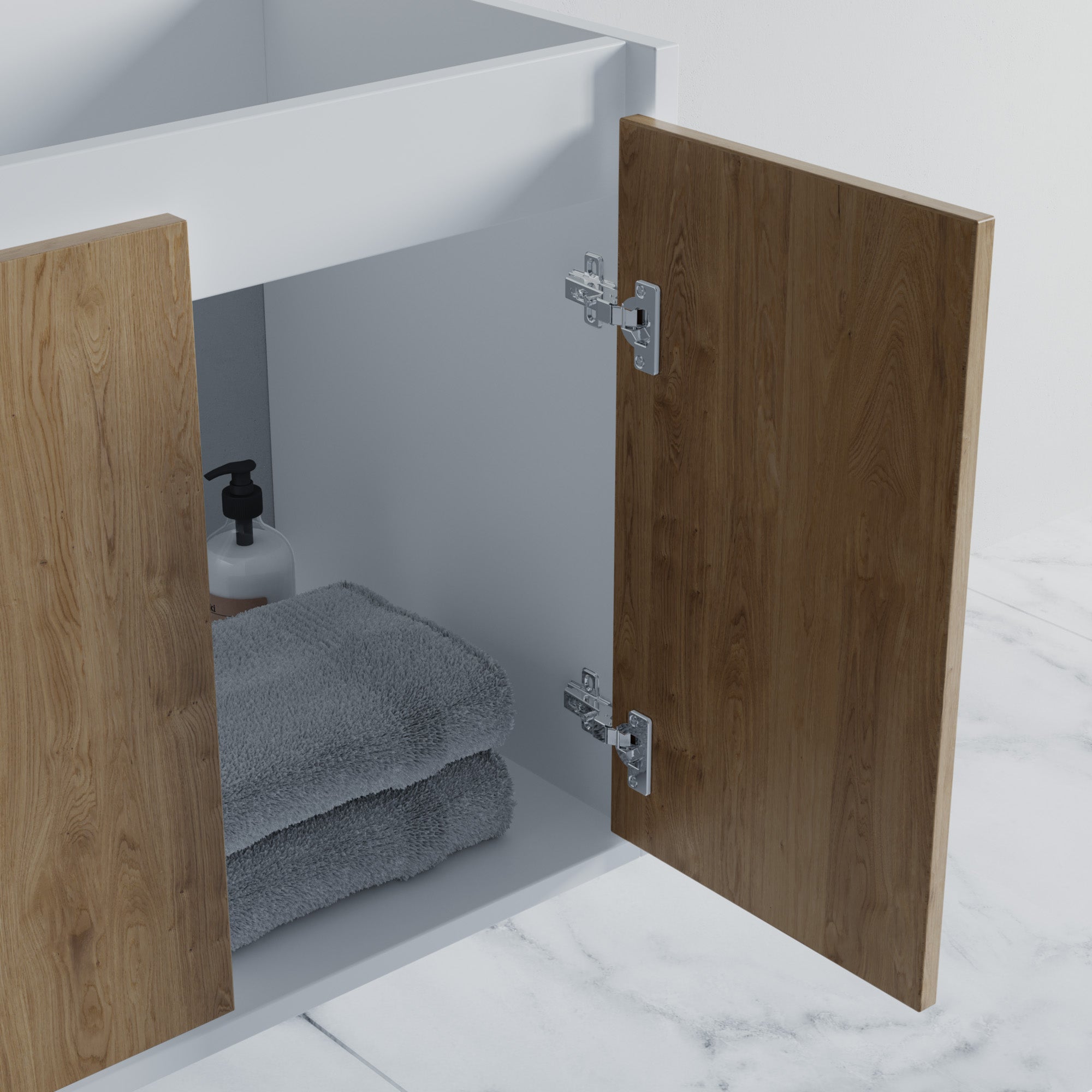 057 Series - 84 Inch Vanity Only