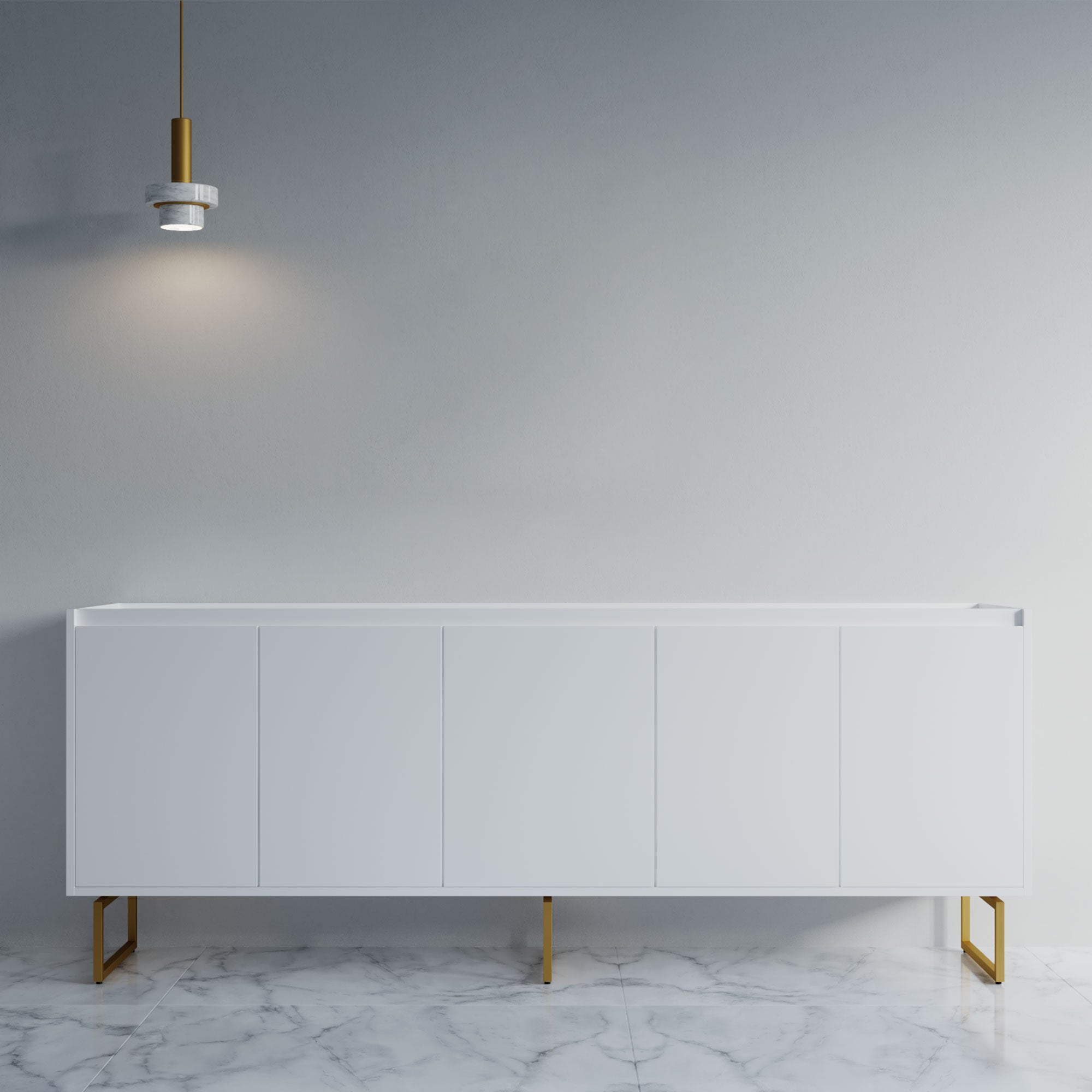 057 Series - 84 Inch Vanity Only