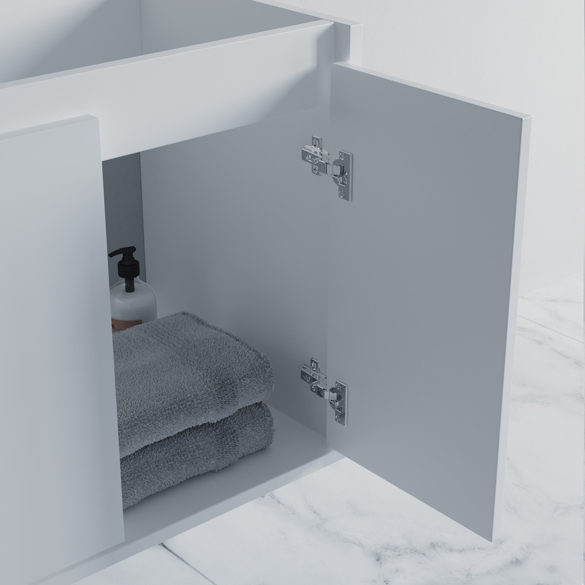 057 Series - 84 Inch Vanity Only