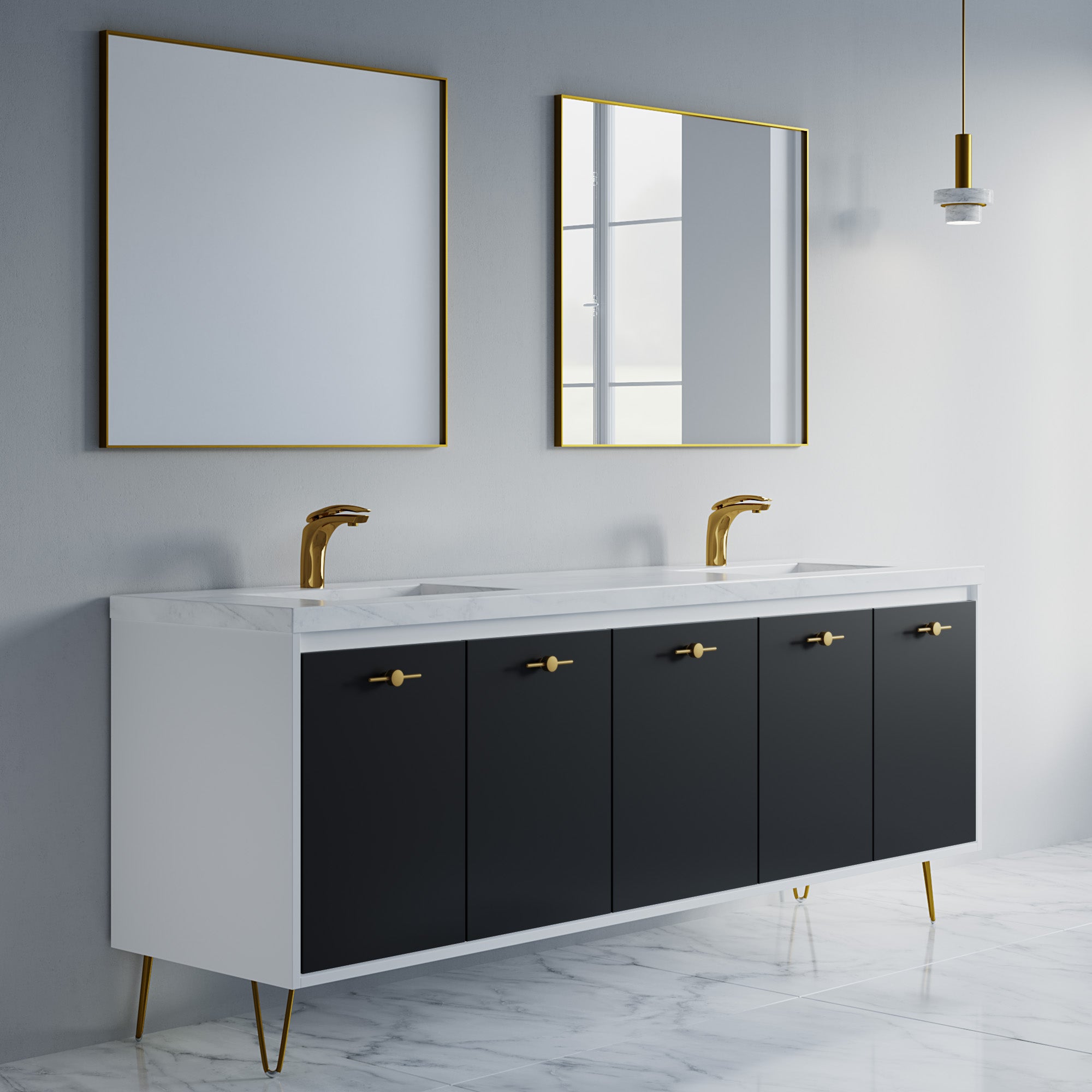 057 Series - 84 Inch Vanity