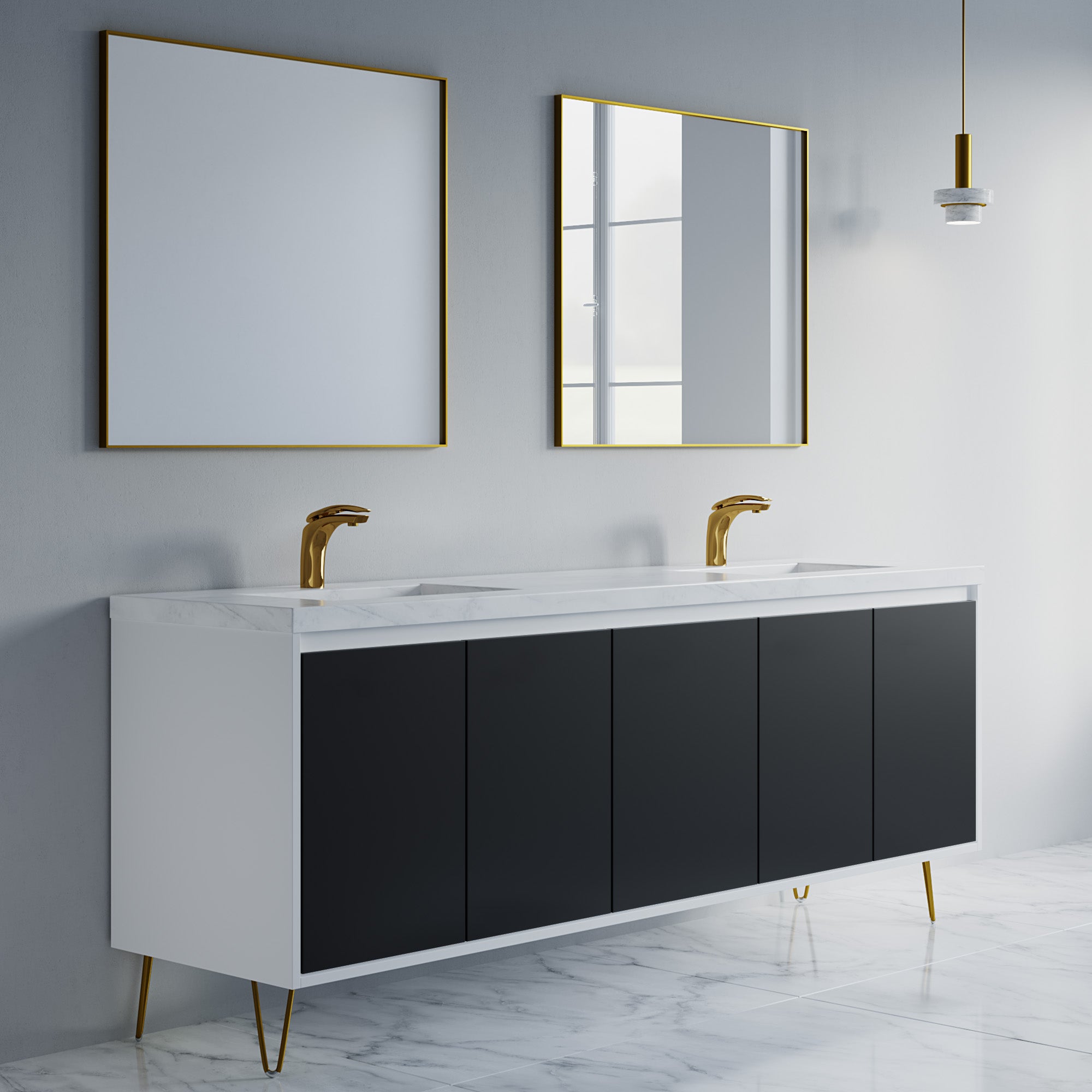 057 Series - 84 Inch Vanity