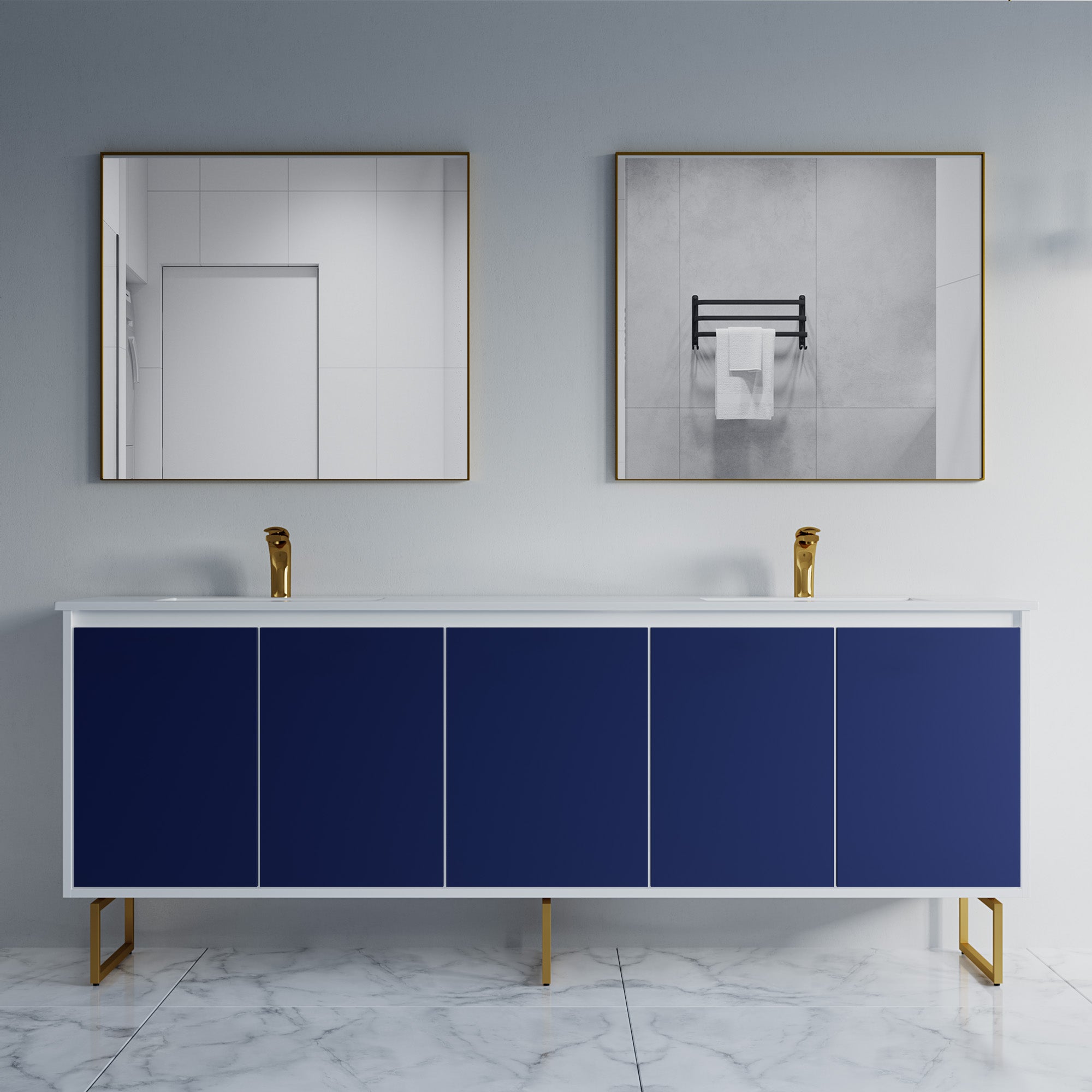057 Series - 84 Inch Vanity