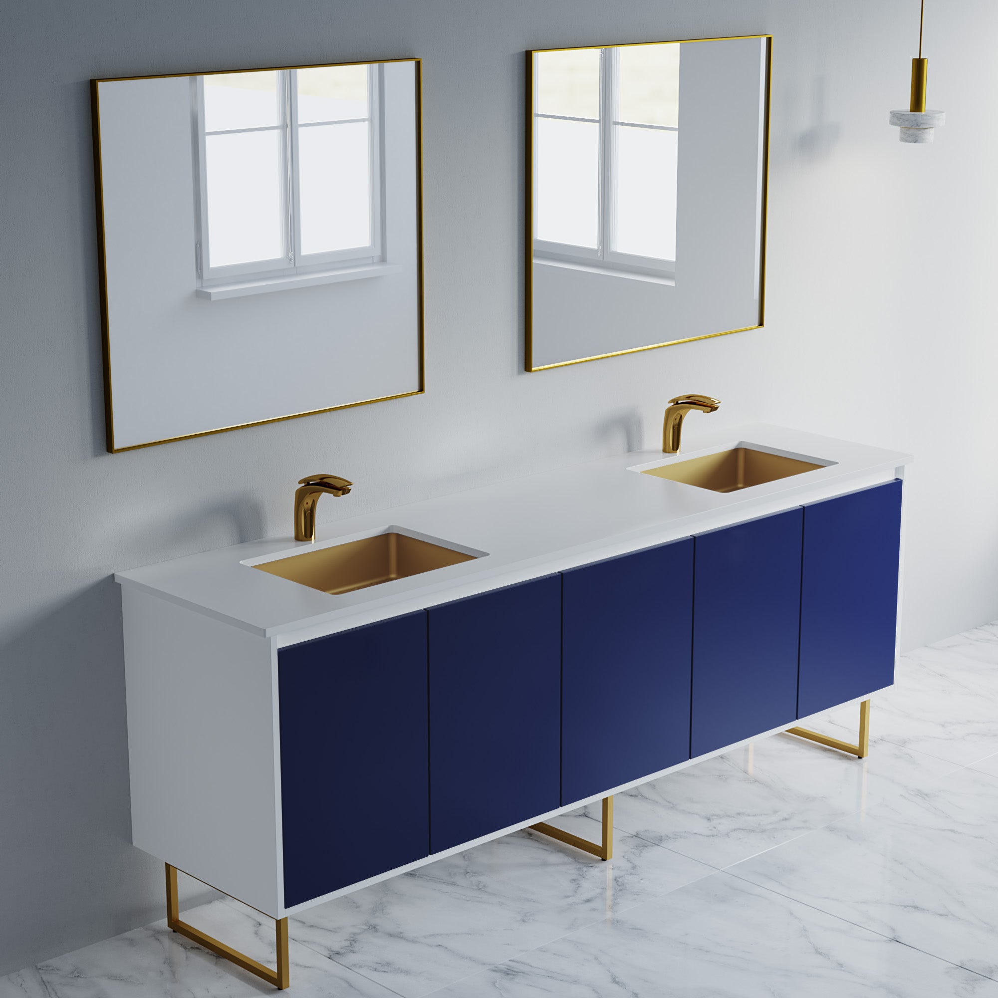 057 Series - 84 Inch Vanity